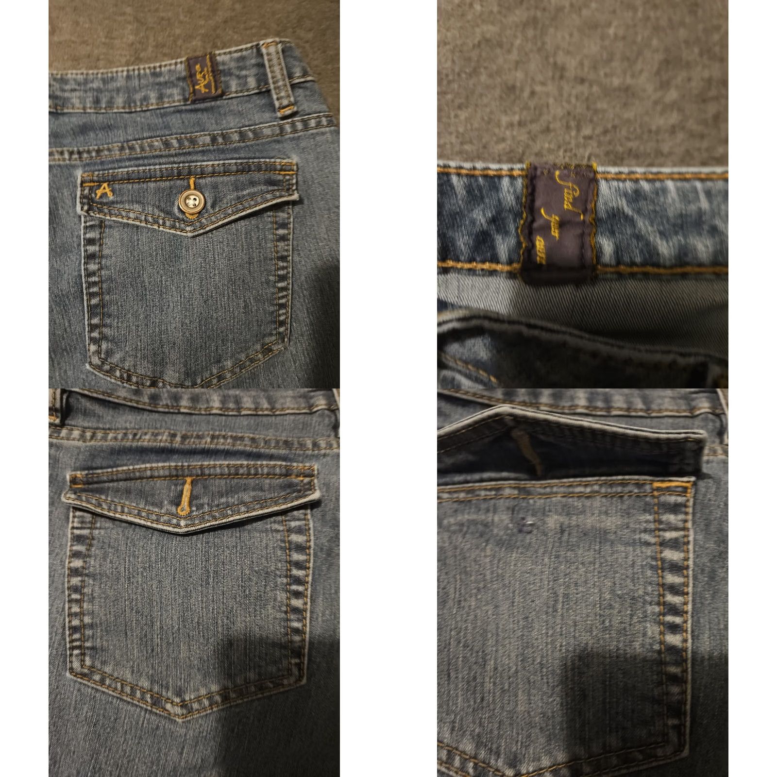 Wrangler Aura Wrangler Aura Wrangler Jeans Women's 14 Short Blue Denim Mid Rise Western Cowgirl Capris Size 36" / US 14 / IT 50 - 8 Thumbnail