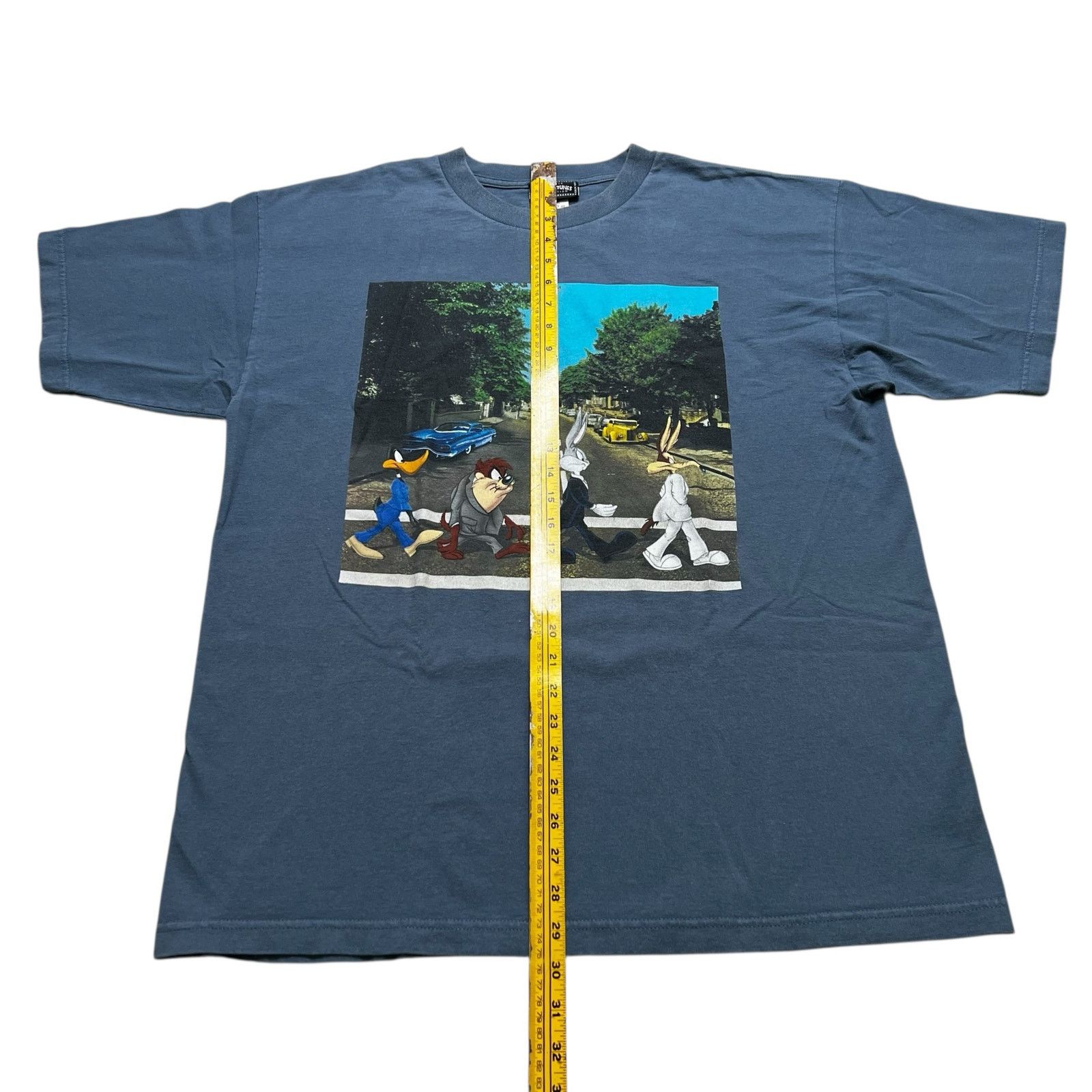 Disney Vintage 90s Looney Tunes Beatles Abbey Road USA Men's XL Size US XL / EU 56 / 4 - 4 Thumbnail