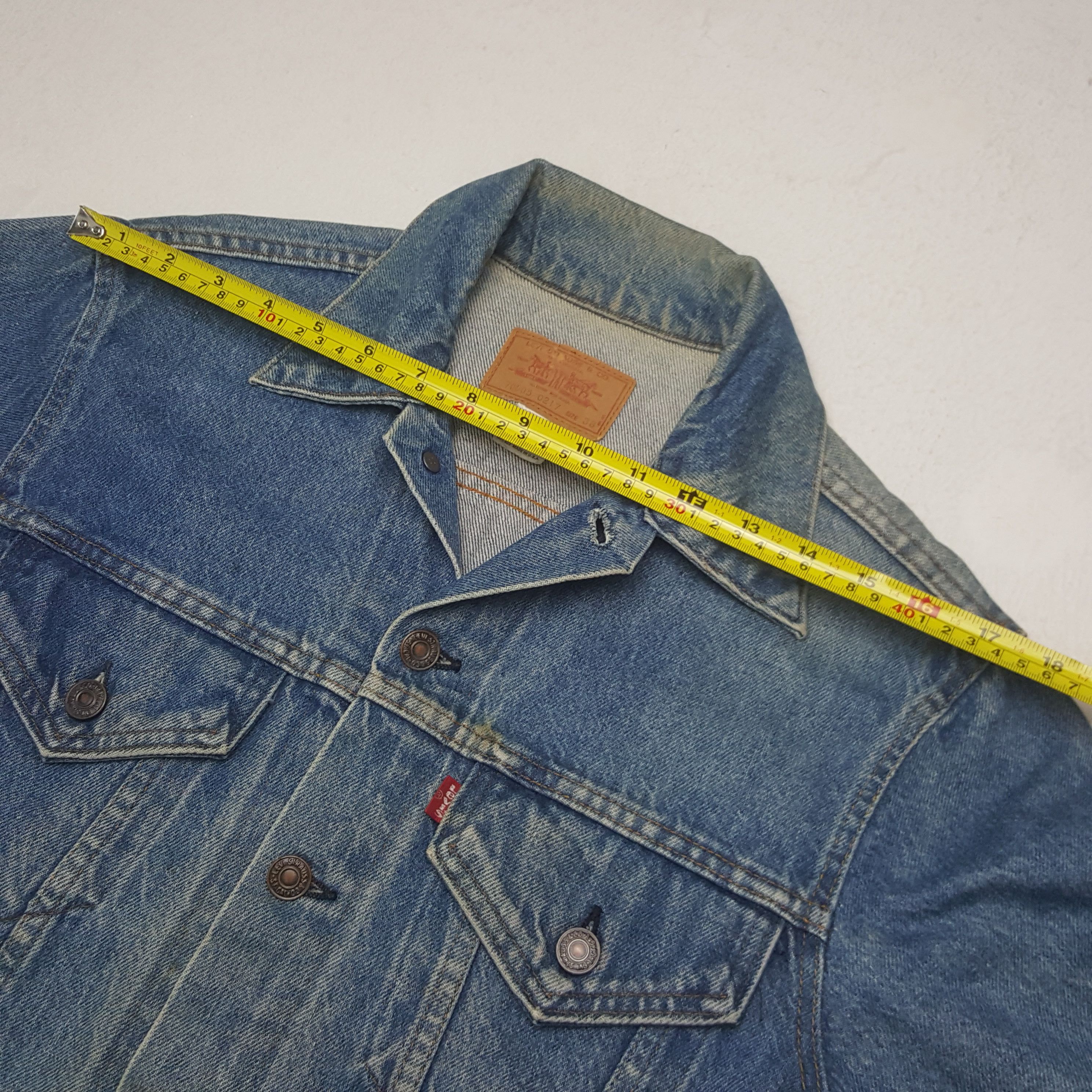 Levi's Vintage Levi's American Bikers Denim Jacket RR25 Size US S / EU 44-46 / 1 - 5 Thumbnail