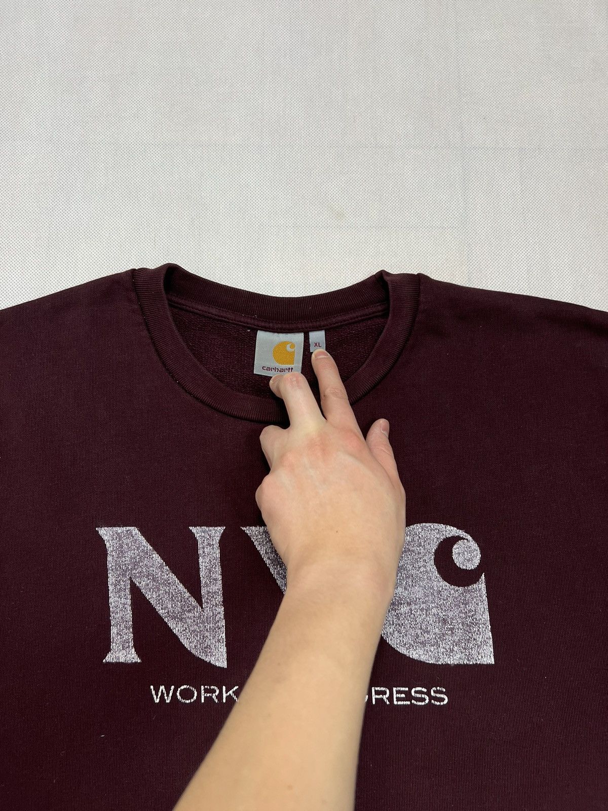 Carhartt Sweatshirt Carhartt New York City Sweat big logo Size US XL / EU 56 / 4 - 2 Thumbnail
