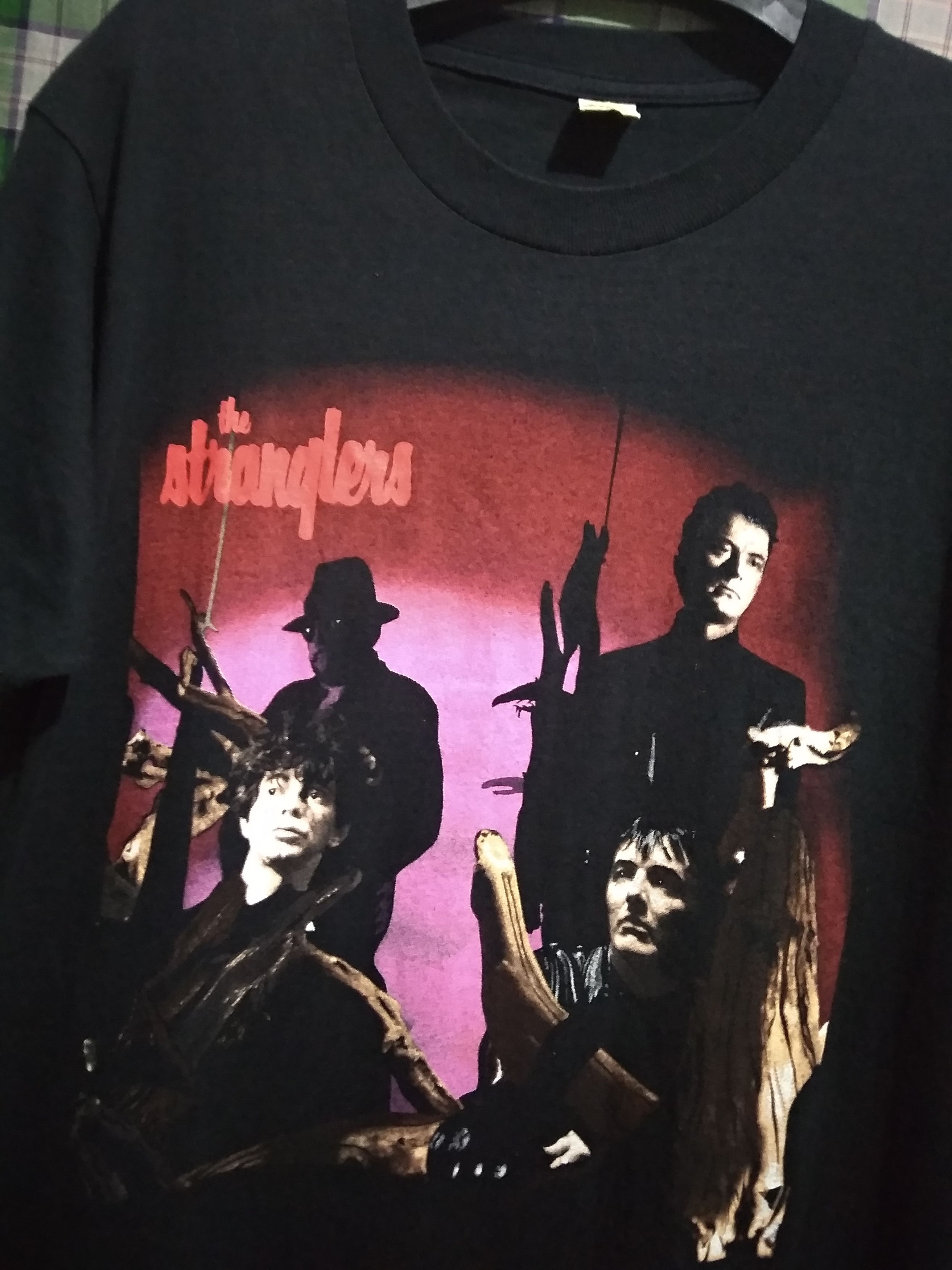 Vintage 80s The Stranglers Rock Post Punk t shirt