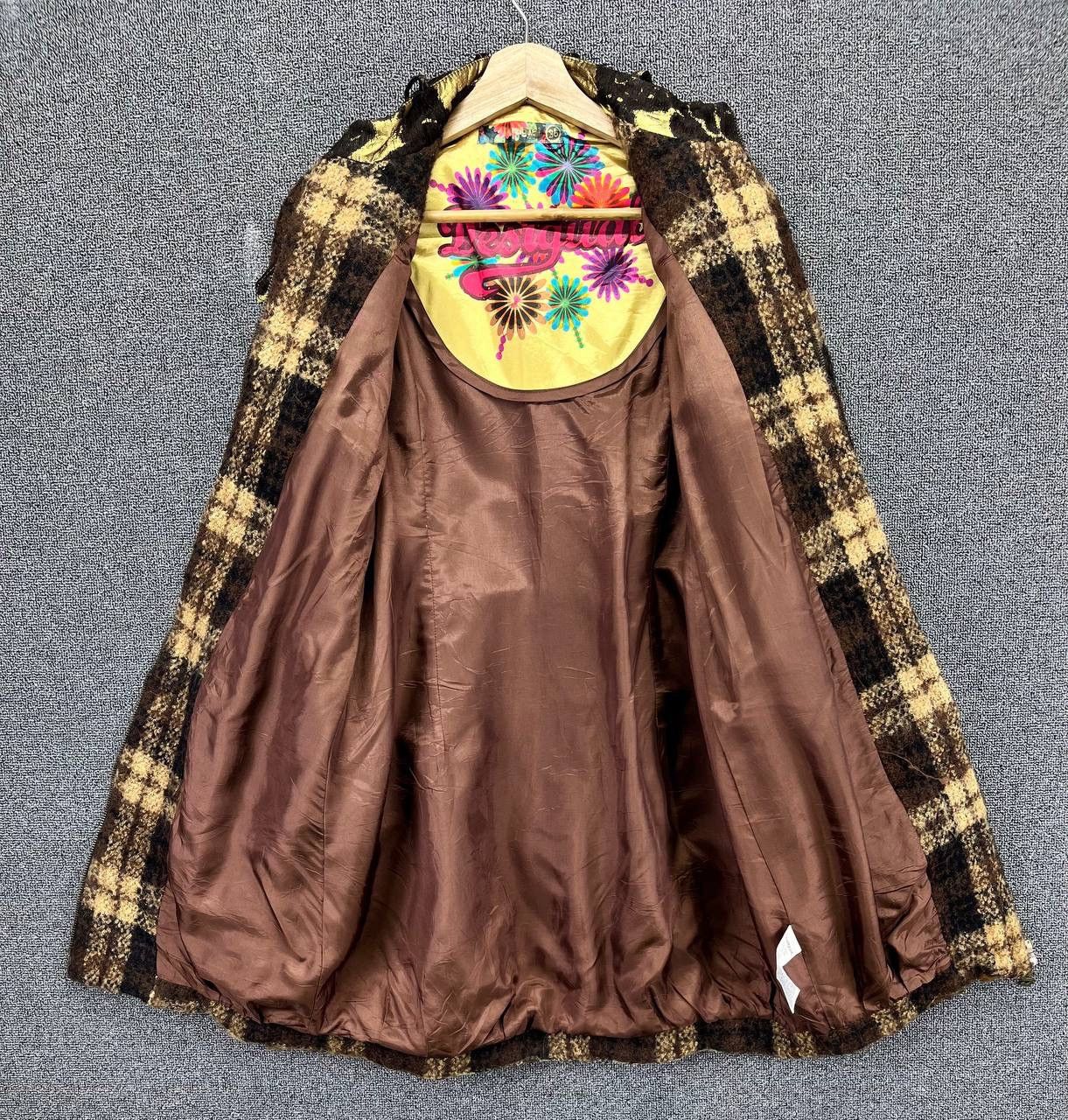 Desigual Vintage Desigual Cobra Wool Long Jacket Size XS / US 0-2 / IT 36-38 - 5 Thumbnail