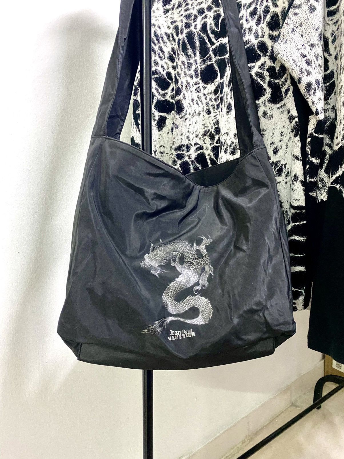 Jean Paul Gaultier Iconic Jean Paul Gaultier Dragon Embossed Sling Bag Size ONE SIZE - 2 Thumbnail