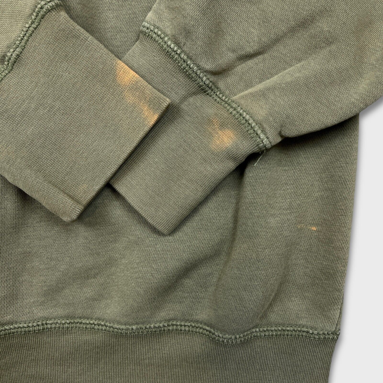 Nike × Vintage Nike Air Hoodie Large Green Sportswear Swoosh Faded Hooded Size US L / EU 52-54 / 3 - 5 Thumbnail