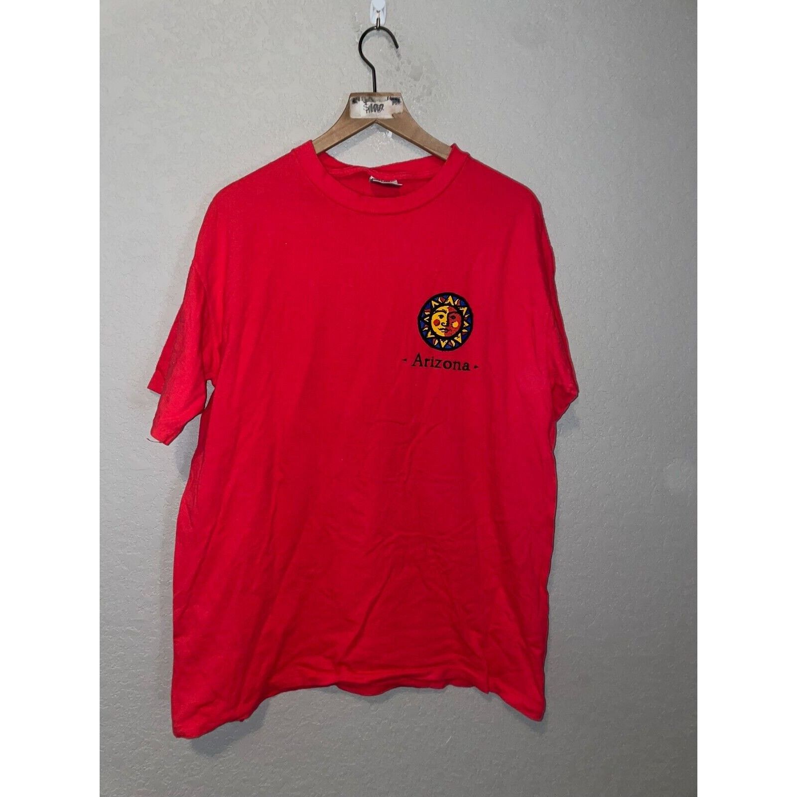 Vintage Vintage Arizona Sunshine Shirt Cactus Art Red Tee VTG 1995 L Size US L / EU 52-54 / 3 - 2 Thumbnail