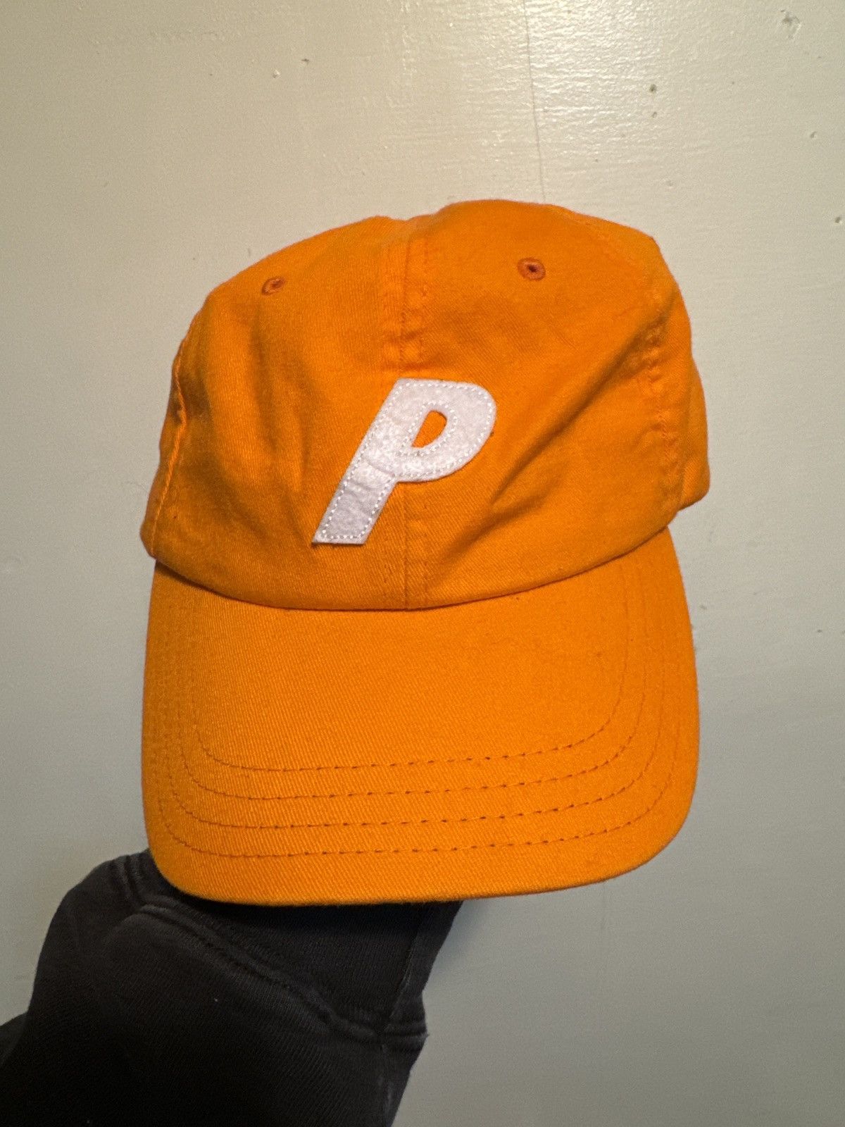 Palace Orange P6 Panel Palace Hat | Grailed