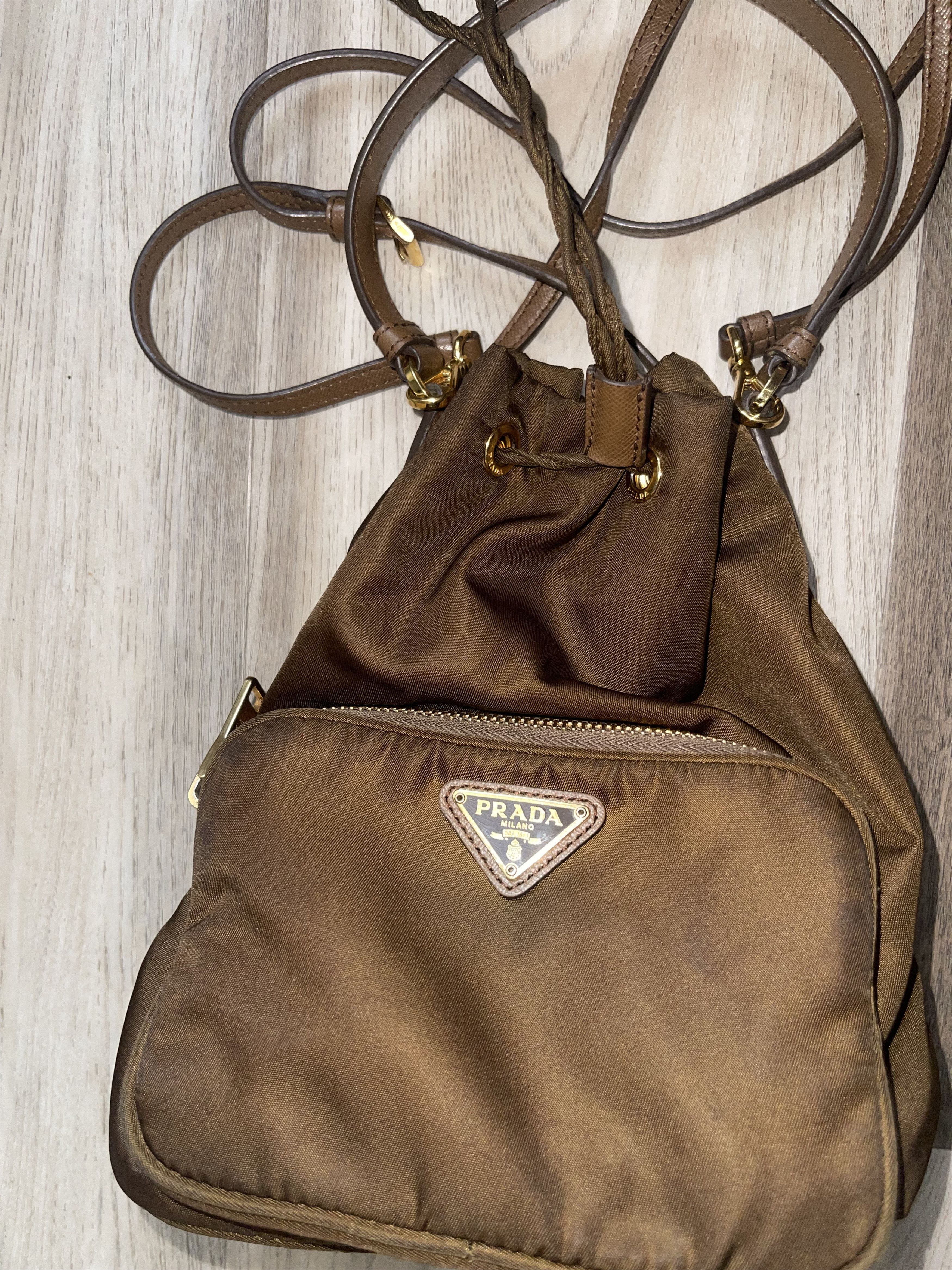 Prada Prada duet re-nylon bucket bag Size ONE SIZE - 1 Thumbnail