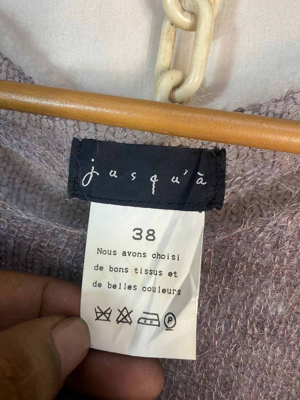 Japanese Brand Jusquà wool blouse shirt Size S / US 4 / IT 40 - 5 Thumbnail