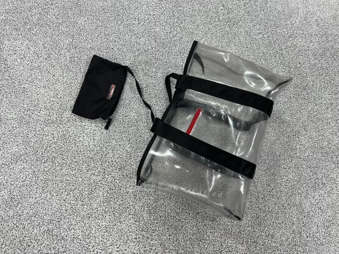 Prada Prada Sport Vintage PVC Transparent Bag Size ONE SIZE - 1 Thumbnail