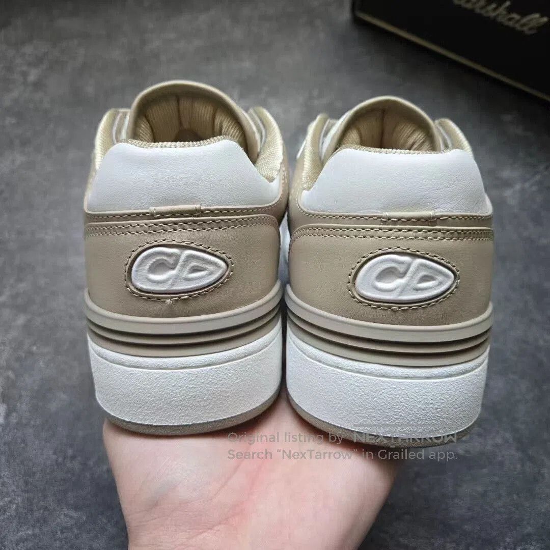 Dior dior b57 white brown sneakers. Size US 7.5 / EU 40-41 - 4 Thumbnail