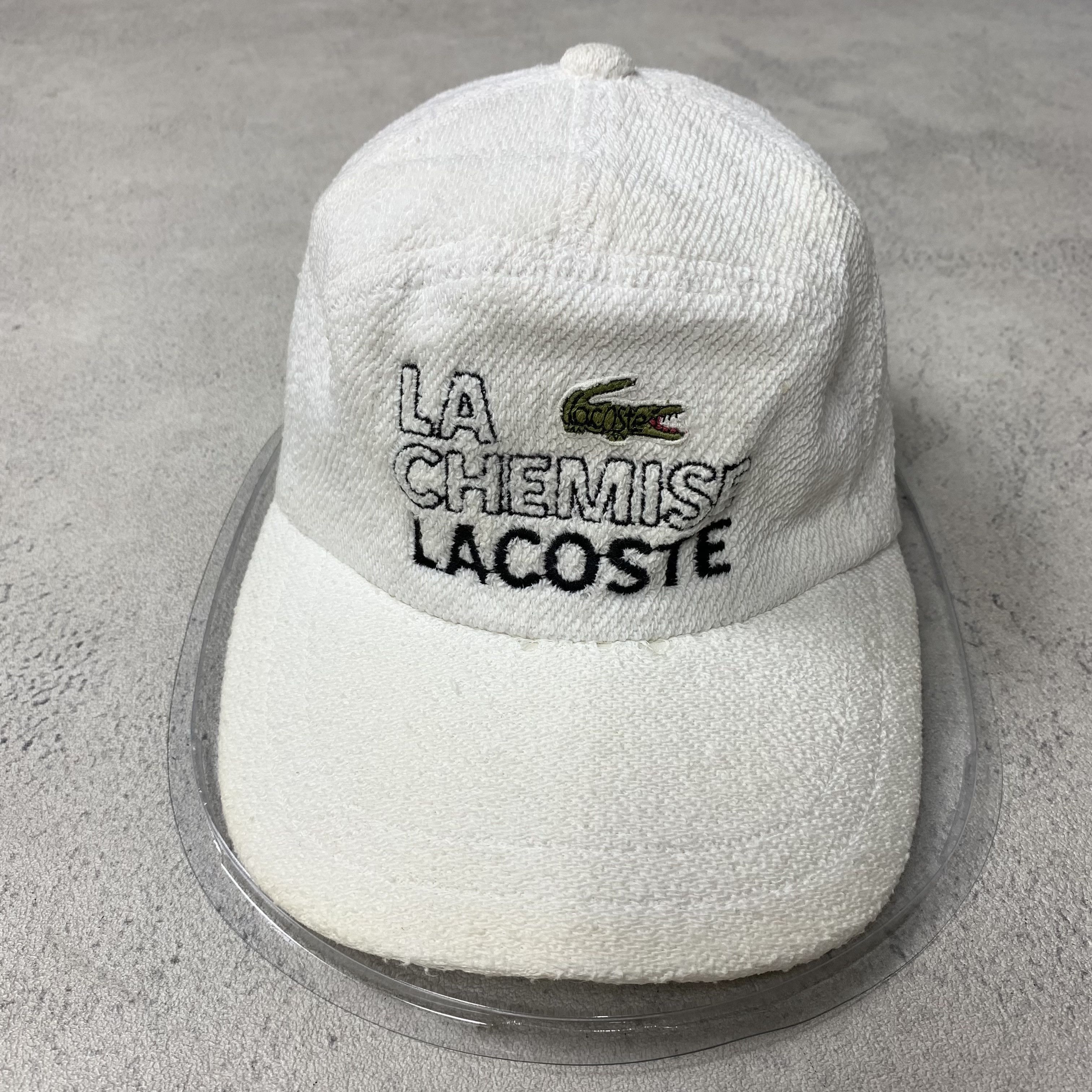 Lacoste Vintage 90s La Chemise Lacoste Hat Cap Size ONE SIZE - 1 Thumbnail