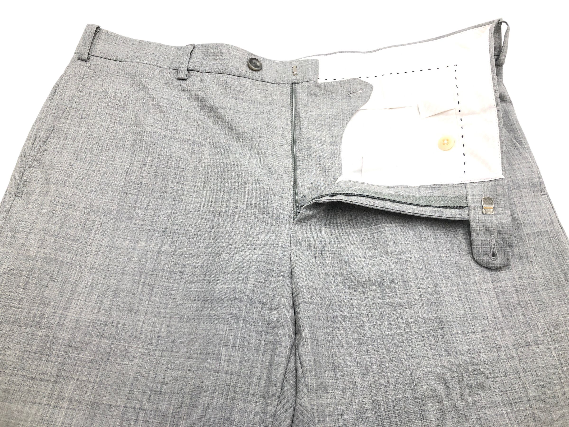 Suitsupply Soho Turn Up Pure Wool Formal Trousers Size 102 - W34 L27 Size 34R - 5 Thumbnail