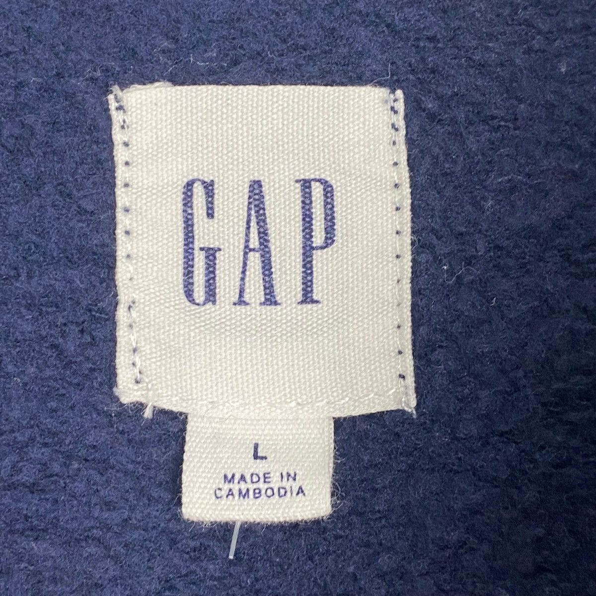 Other Vintage Gap Hoodie Big Logo Sweater Navy Blue Pullover SizeL Size US L / EU 52-54 / 3 - 5 Thumbnail