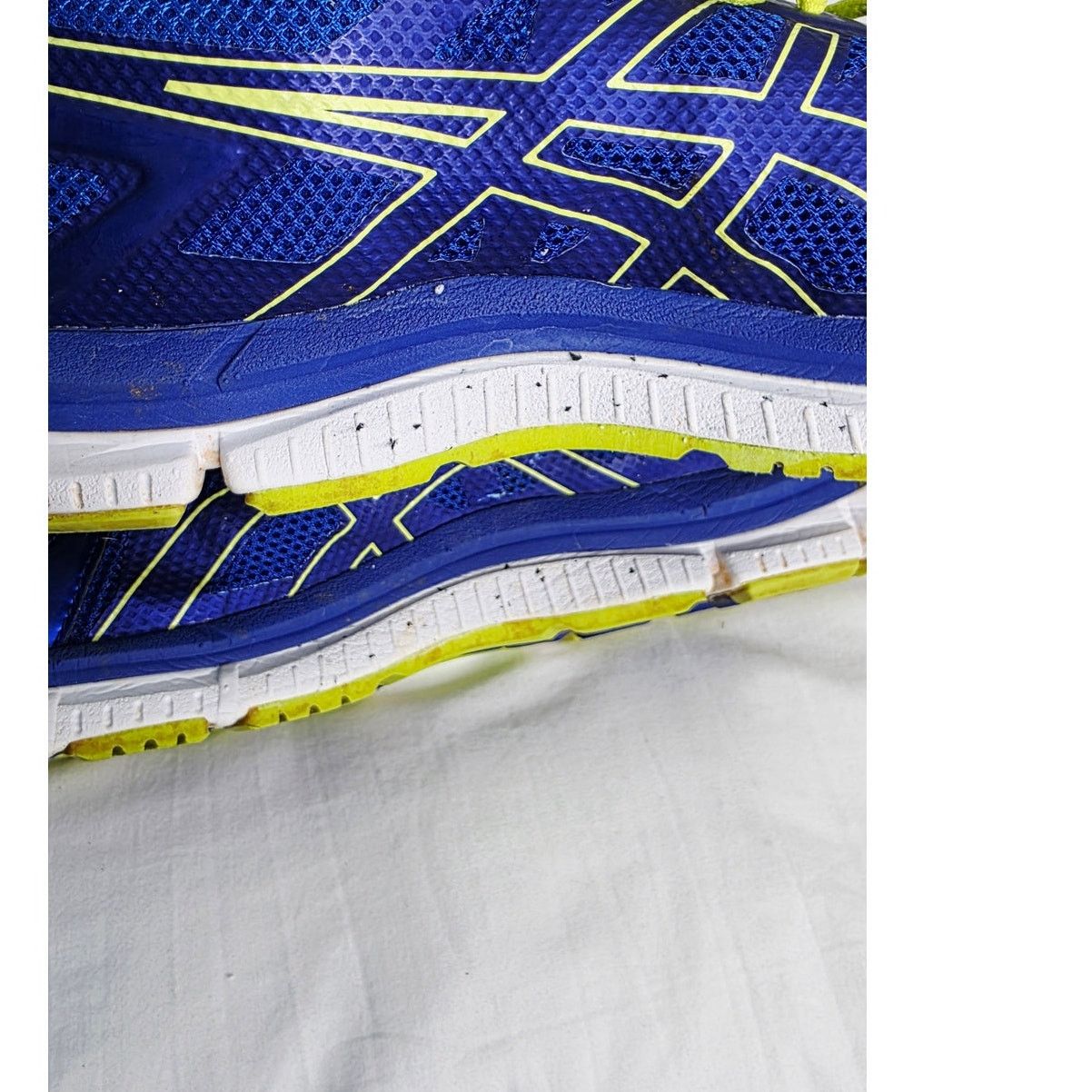 Asics Asics Blue Lime Running Shoes Men's Athletic Trainer Sneaker Size US 8.5 / EU 41-42 - 8 Thumbnail