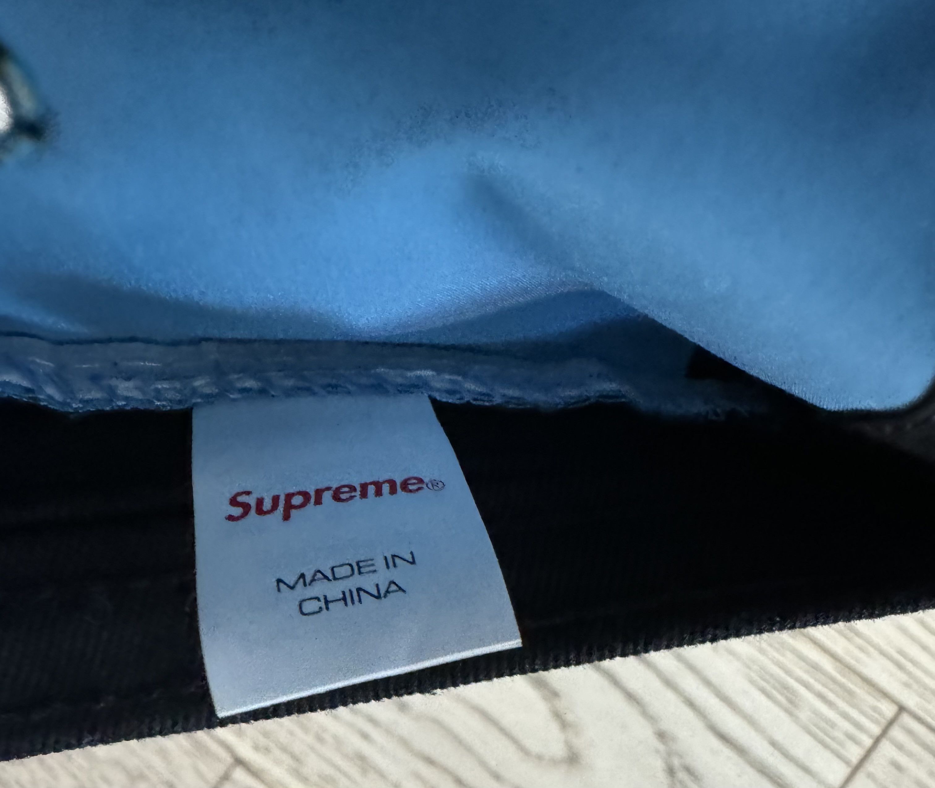 Supreme Supreme Inset Gel Camp Cap - Cyan Size ONE SIZE - 5 Thumbnail