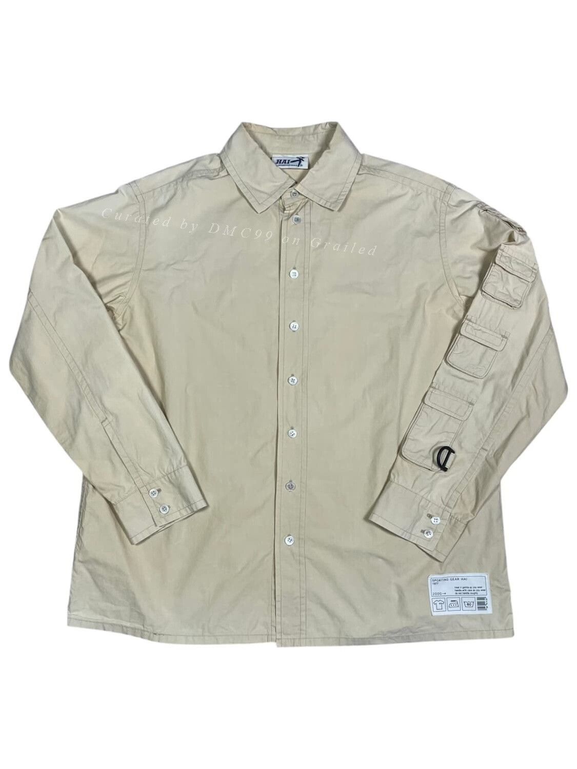 Issey Miyake Issey Miyake Vintage Cargo Shirt Size US M / EU 48-50 / 2 - 1 Thumbnail