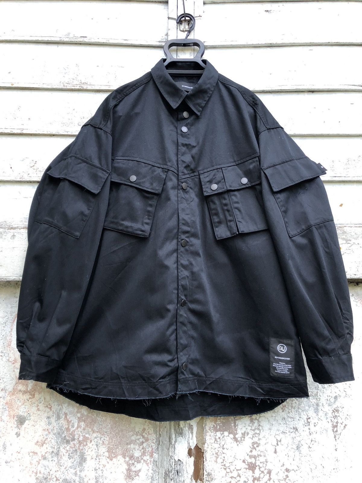 GU × Jun Takahashi × Undercover UNDERCOVER X GU BAGGY TACTICAL CARGO POCKET JACKET Size US XL / EU 56 / 4 - 4 Thumbnail