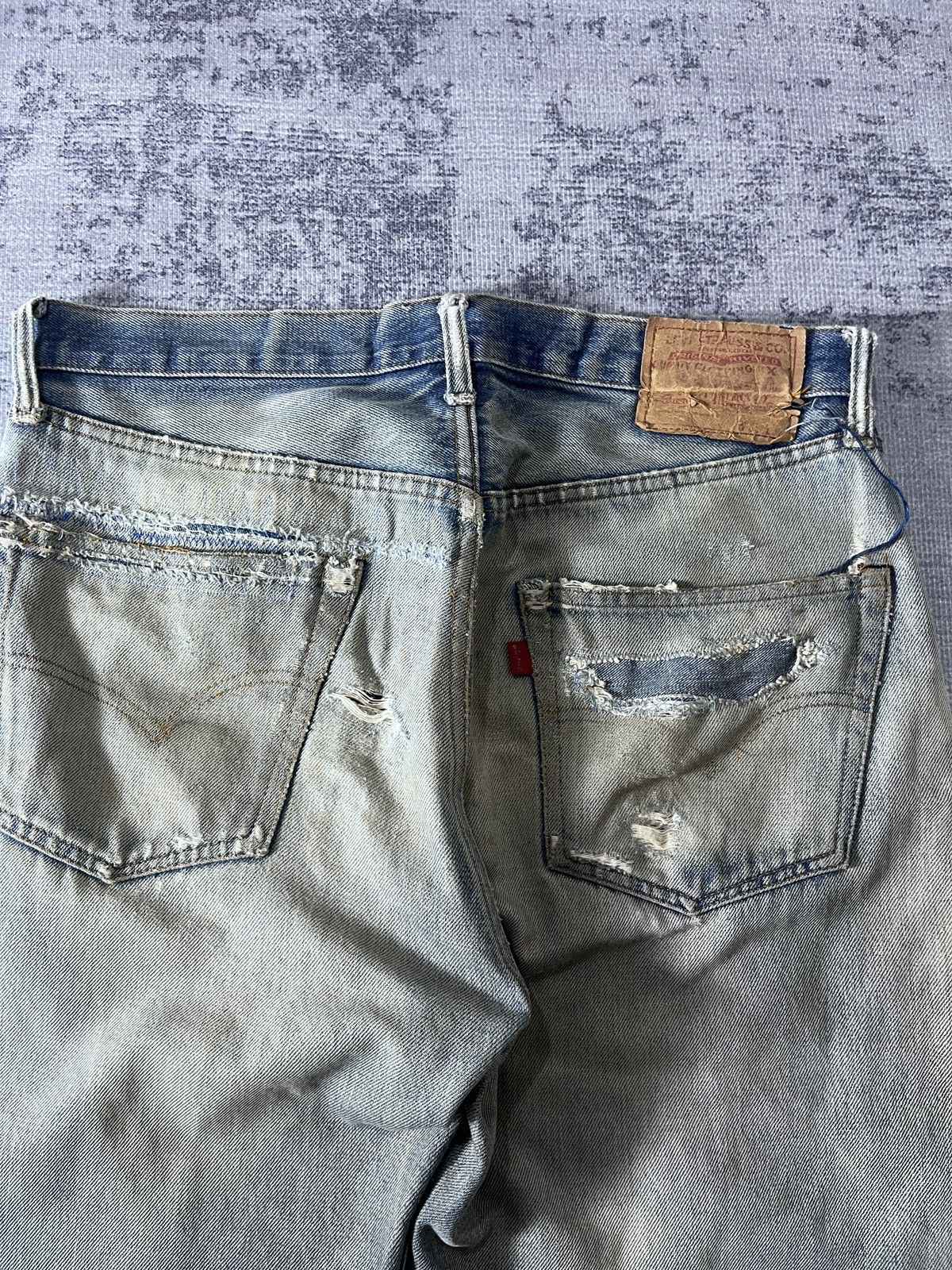 Levi's LEVIS 66 501 DISTRESSED SELVEDGE 60/70s Size US 34 / EU 50 - 7 Thumbnail