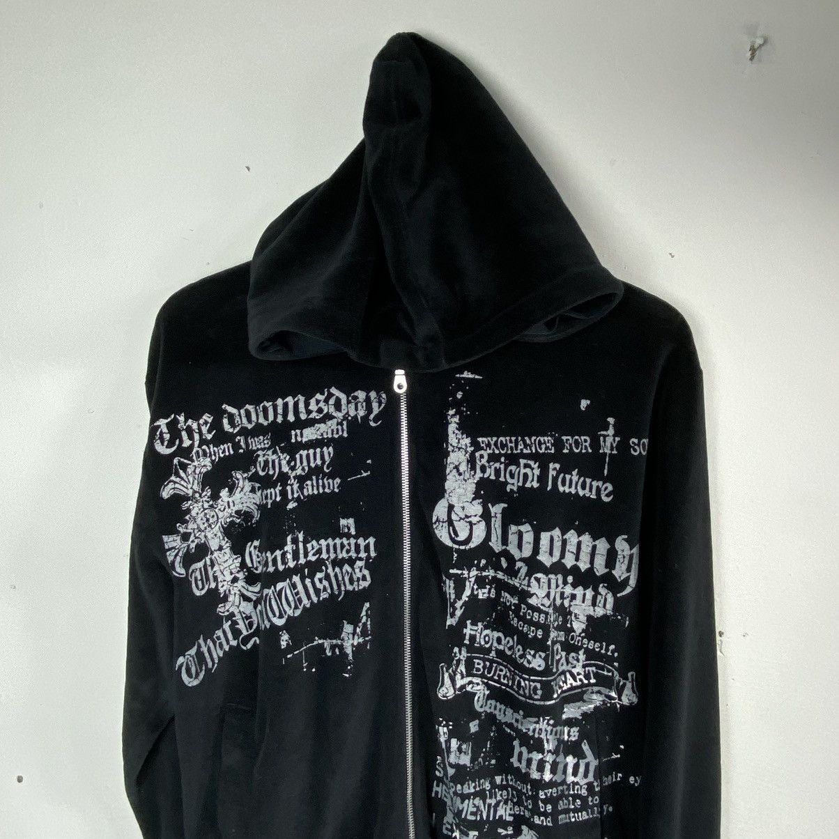 If Six Was Nine 💥BAUMERE💥 Aristocratic Poem Printed Punk Jakcet Size US L / EU 52-54 / 3 - 2 Thumbnail