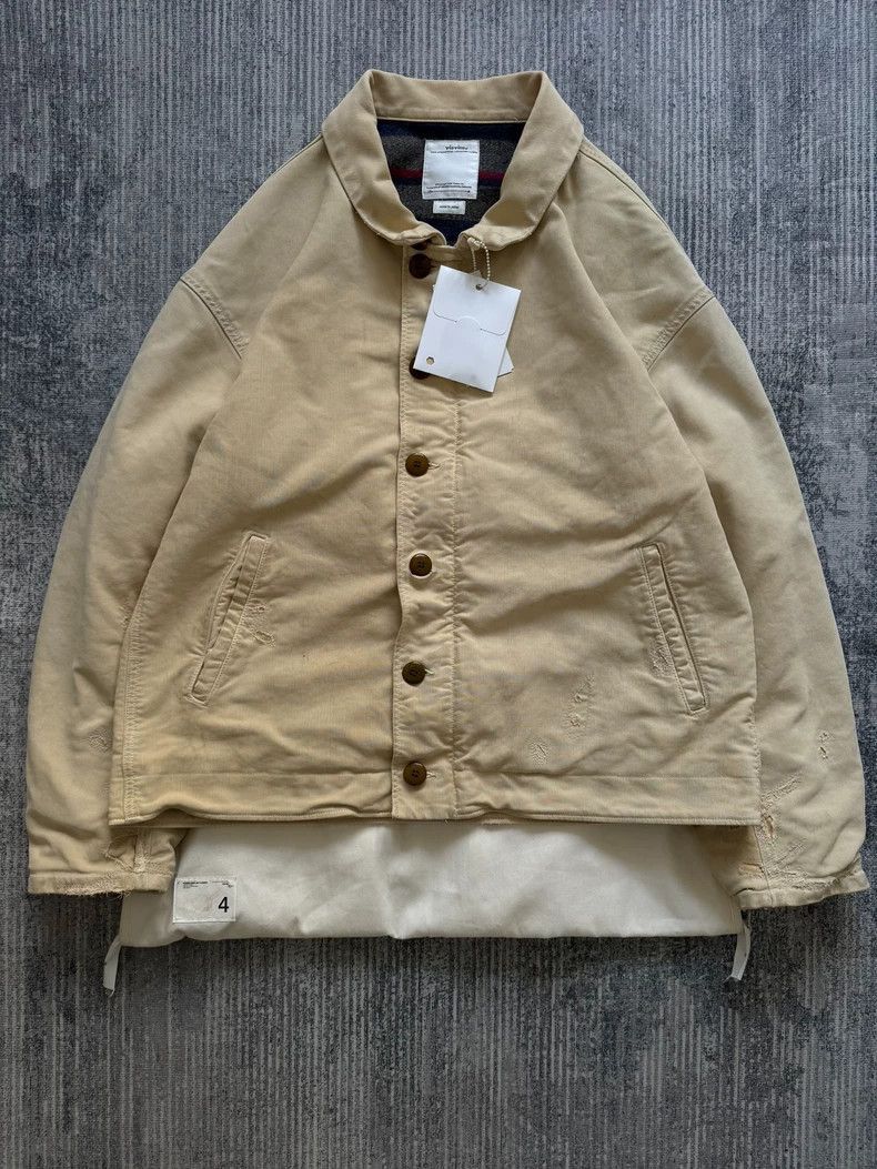 Visvim VISVIM PURSER DECK JKT OLIVE | Grailed