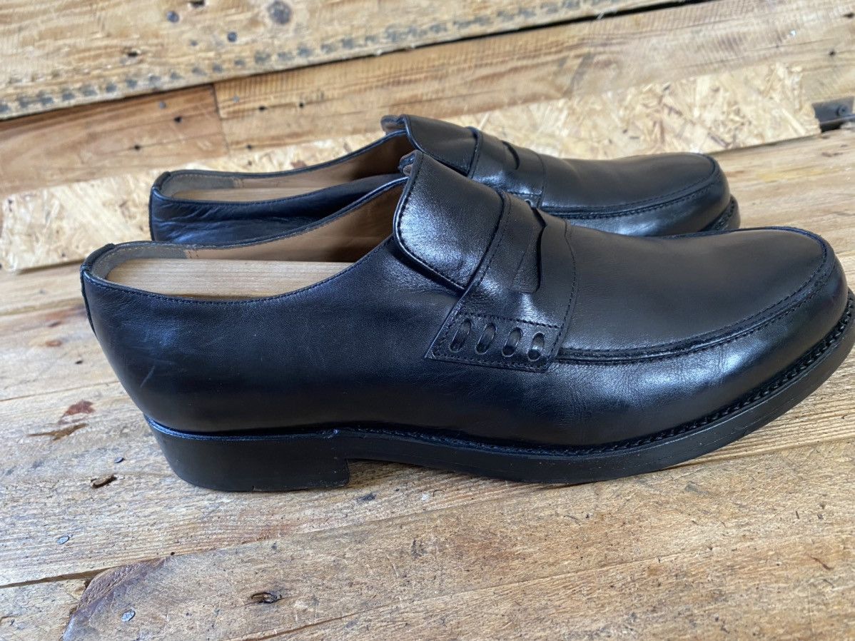 Heinrich Dinkelacker Heinrich dinckelacker black leather penny loafers sz uk 8.5 Size US 9.5 / EU 42-43 - 9 Thumbnail