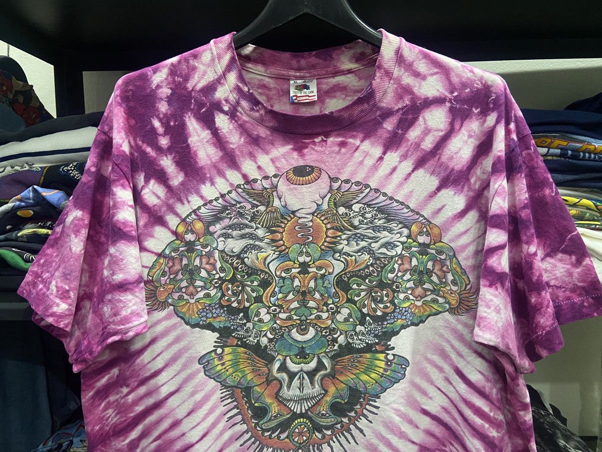 Band Tees Vintage 1990s Jester Grateful dead tie dye Tour Rock TShirt Size US XL / EU 56 / 4 - 2 Thumbnail