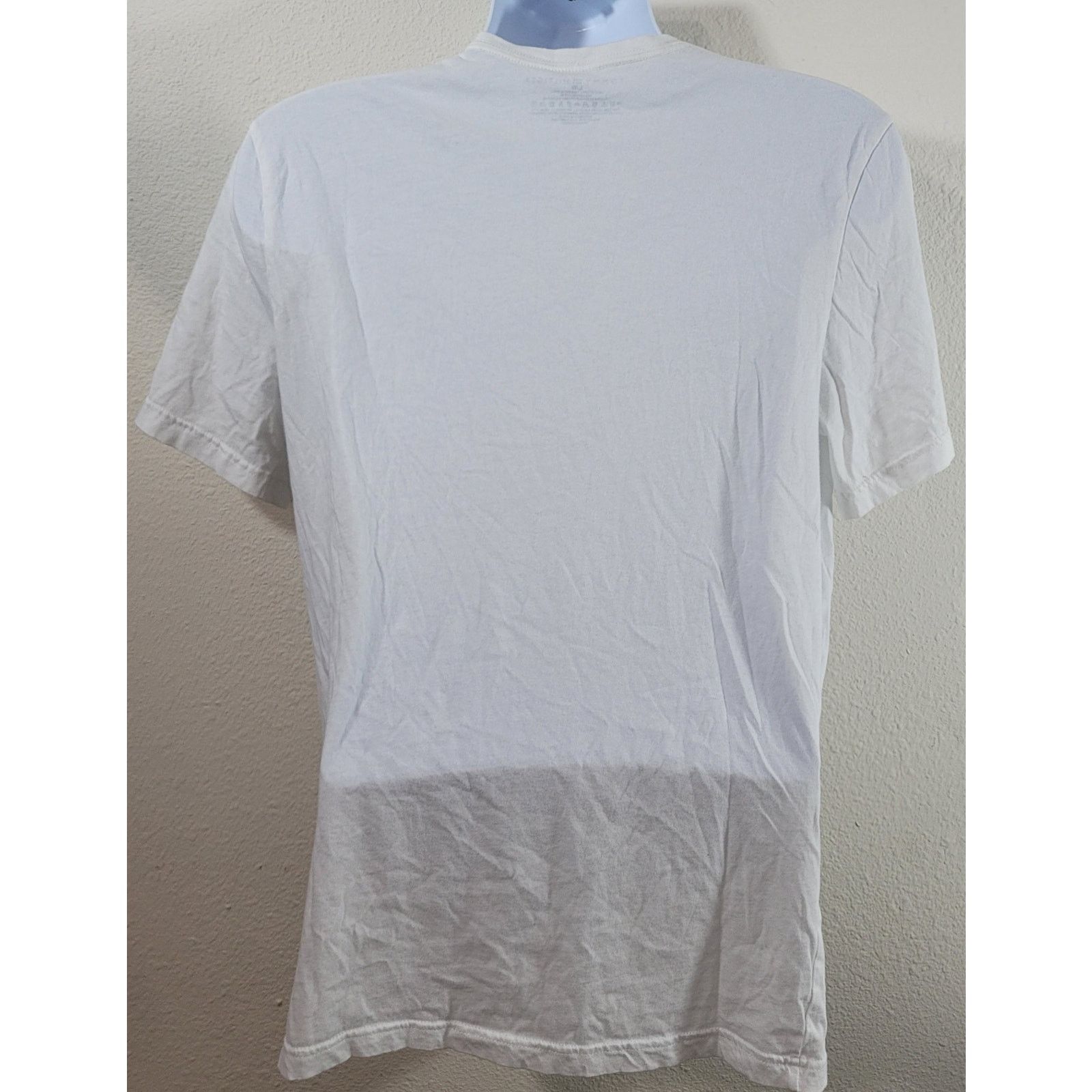 Tommy Hilfiger Tommy Hilfiger White Crew Neck T Shirt Large Lightweight Size US L / EU 52-54 / 3 - 3 Thumbnail