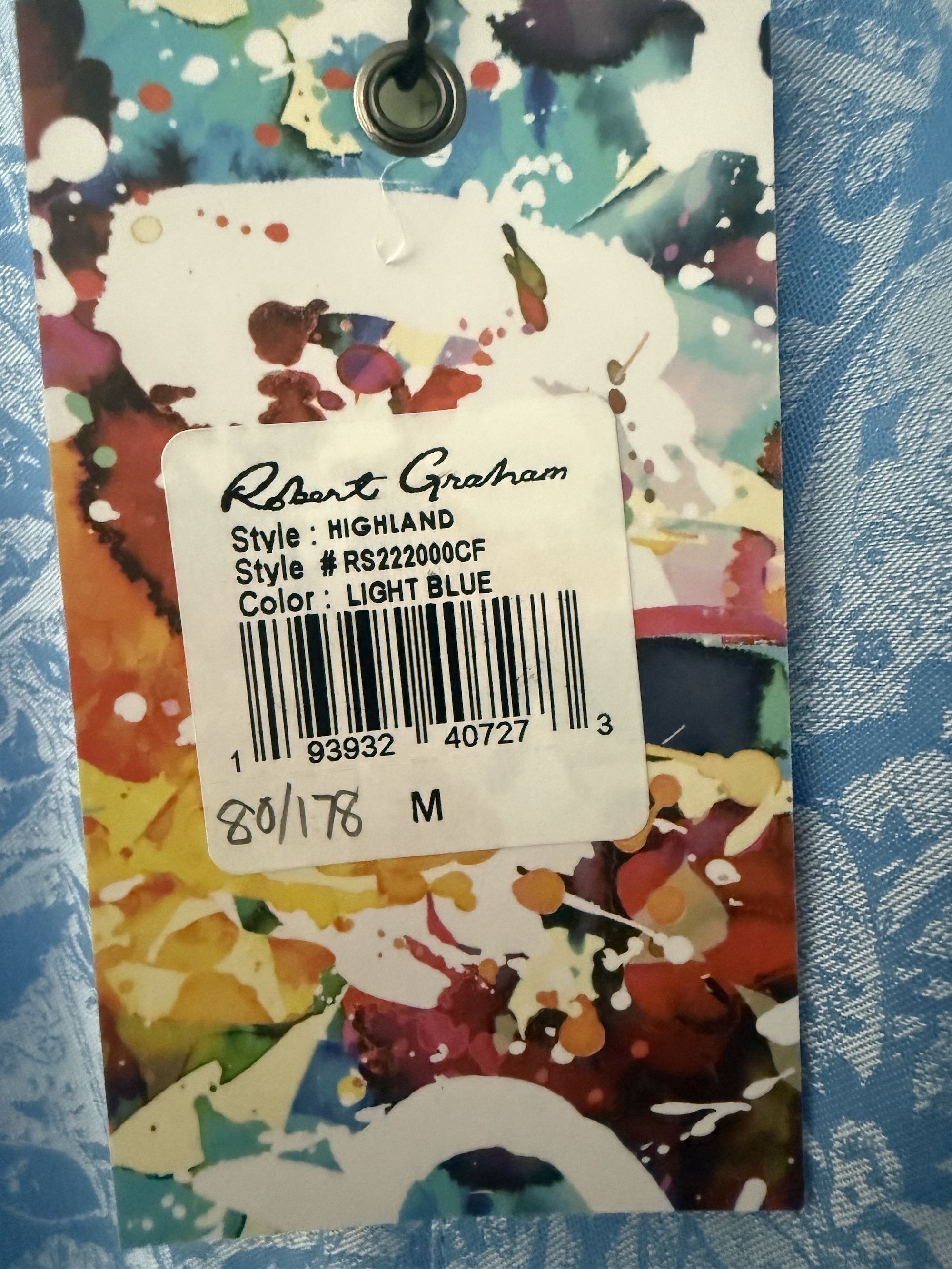 Robert Graham Highland Size US M / EU 48-50 / 2 - 3 Thumbnail