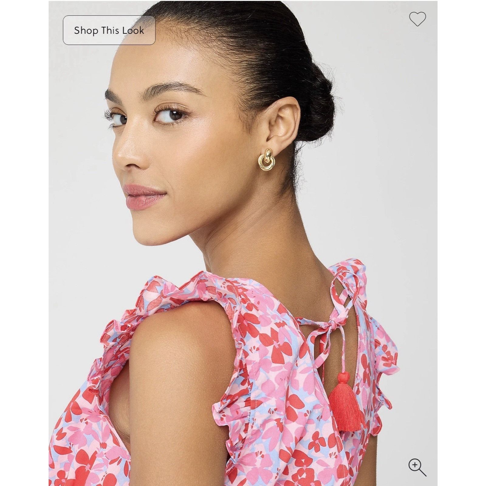 J.Crew J.Crew Tie-Back Floral Midi Beach Dress Sz XS Tropical Pink Size XS / US 0-2 / IT 36-38 - 6 Thumbnail