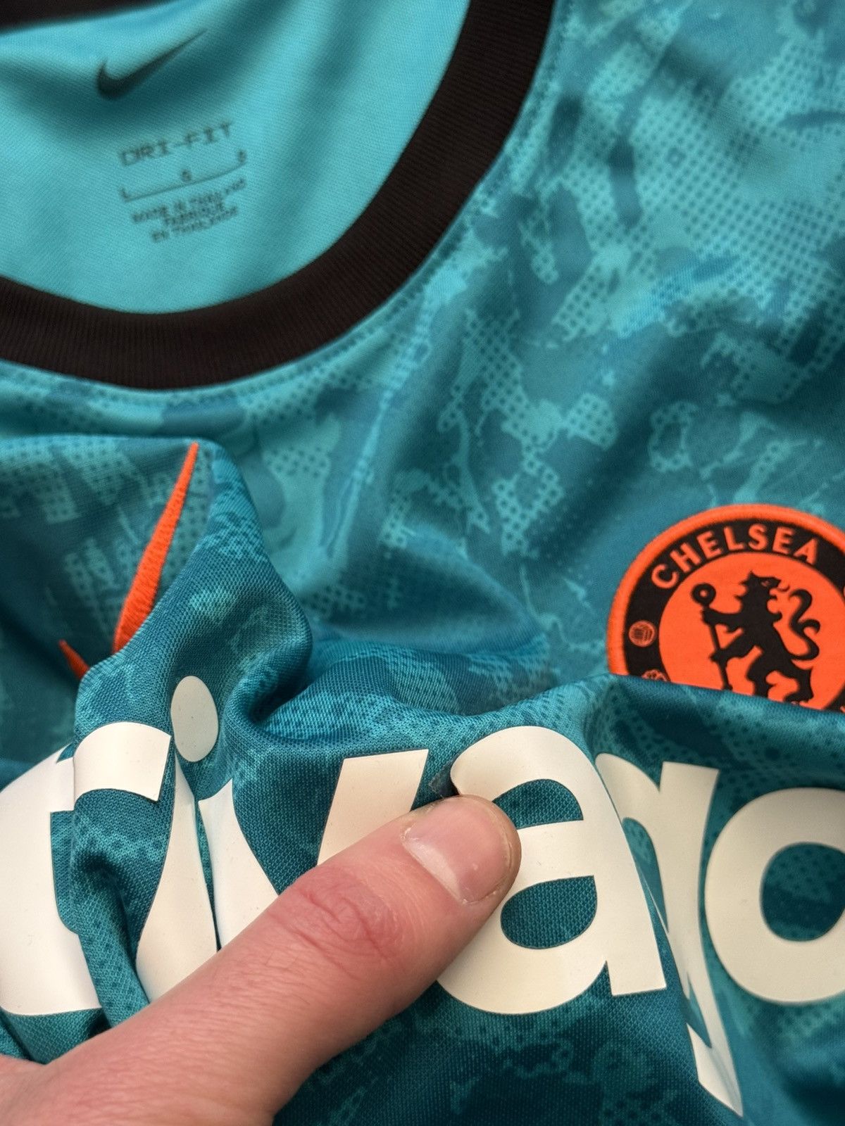 Nike Nike FC Chelsea 2021 Champion League Special Training Shirt Size US L / EU 52-54 / 3 - 5 Thumbnail