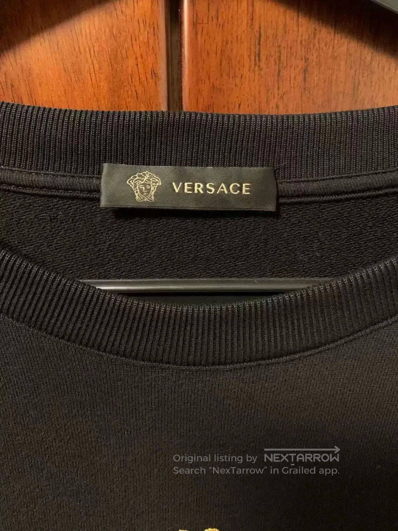 Versace Versace Men's Embroidered Logo Sweatshirt. Size US XXL / EU 58 / 5 - 3 Thumbnail