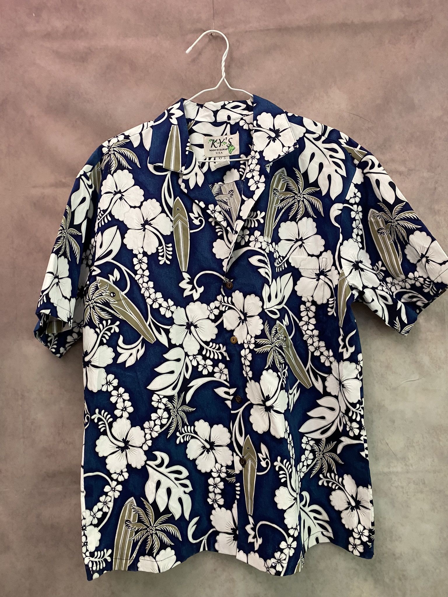 Vintage Hawaii Shirt 90s Streetwear Size US L / EU 52-54 / 3 - 1 Thumbnail