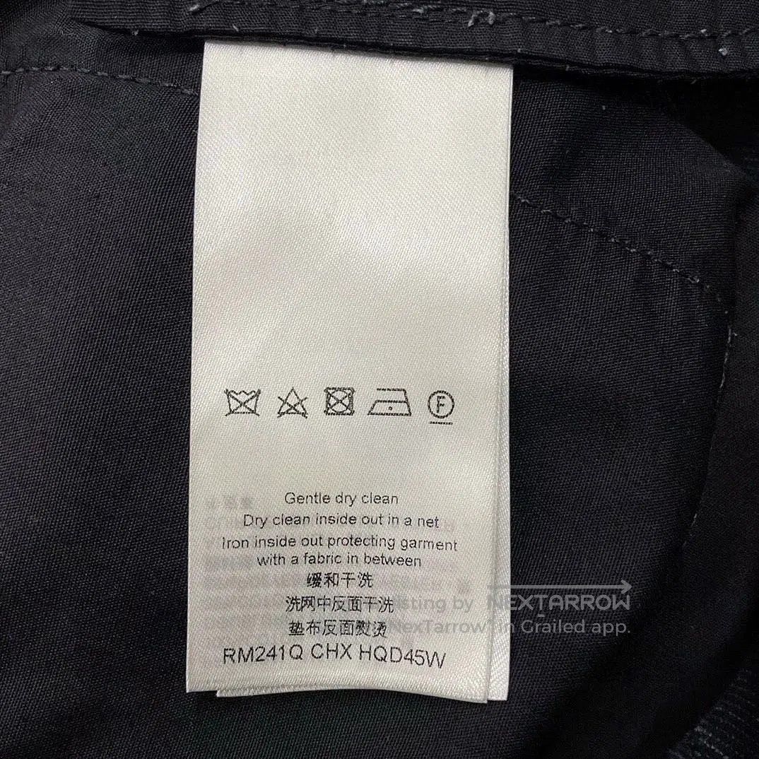 Louis Vuitton lv vintage black denim work pants. Size US 33 - 4 Thumbnail