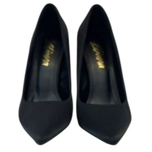 Other LILIANA / Kimye-88 / Black Satin / Stiletto / High Heel/ P Size US 9 / IT 39 - 2 Thumbnail