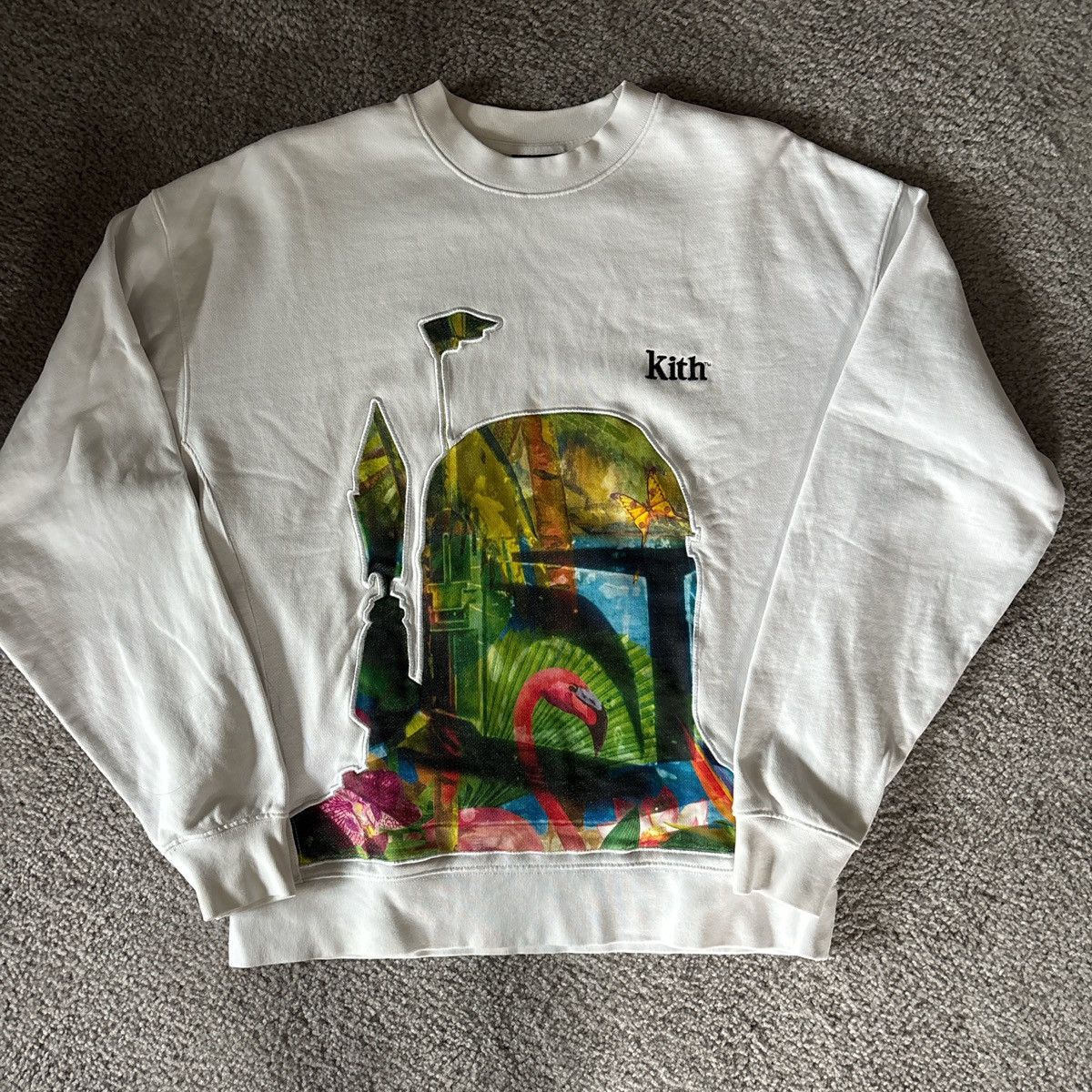 Kith × Star Wars KITH x Star Wars Boba Fett Crewneck S | Grailed
