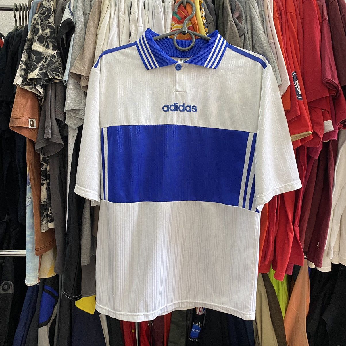 Adidas × Vintage Vintage Adidas Schalke 04 Number 7 2000’s soccer jersey Size US S / EU 44-46 / 1 - 1 Thumbnail