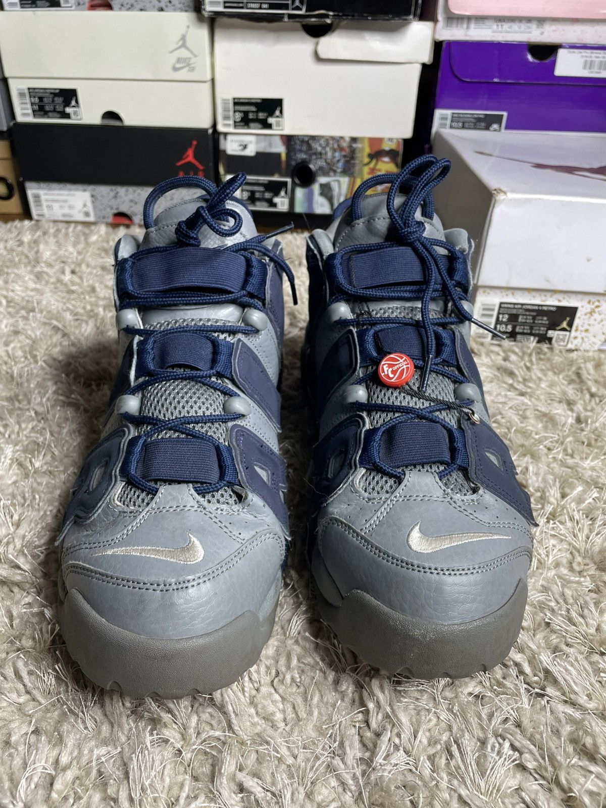 Nike Nike Air More Uptempo Georgetown Size US 11 / EU 44 - 4 Thumbnail