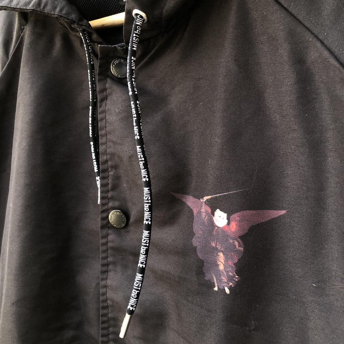 RIPNDIP RIPNDIP Hell Pit Hooded Coach Jacket Size US M / EU 48-50 / 2 - 4 Thumbnail