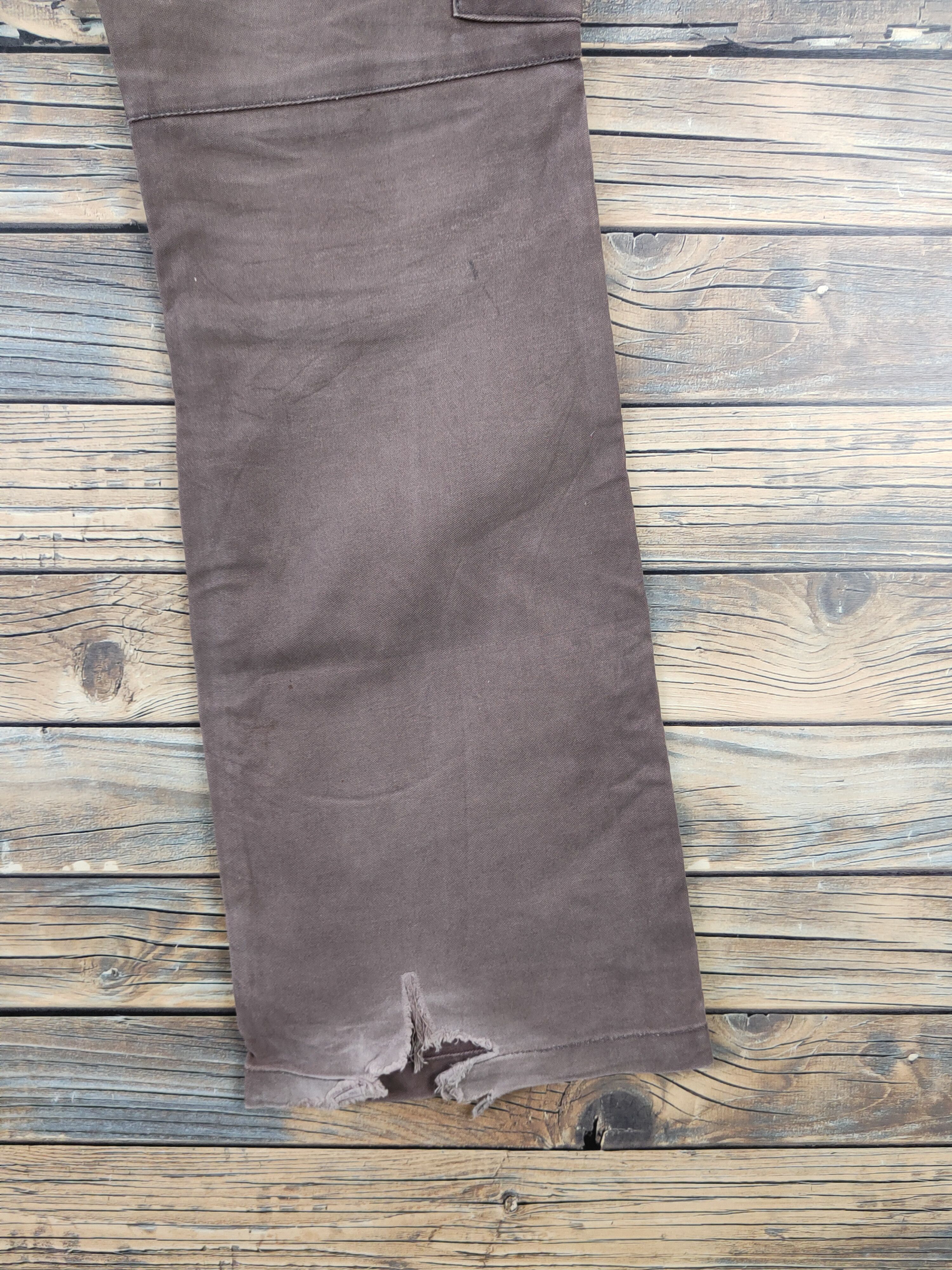 Japanese Brand DL Daily News Brown Multipocket Tactical Cargo Pants #W1847 Size US 30 / EU 46 - 12 Thumbnail