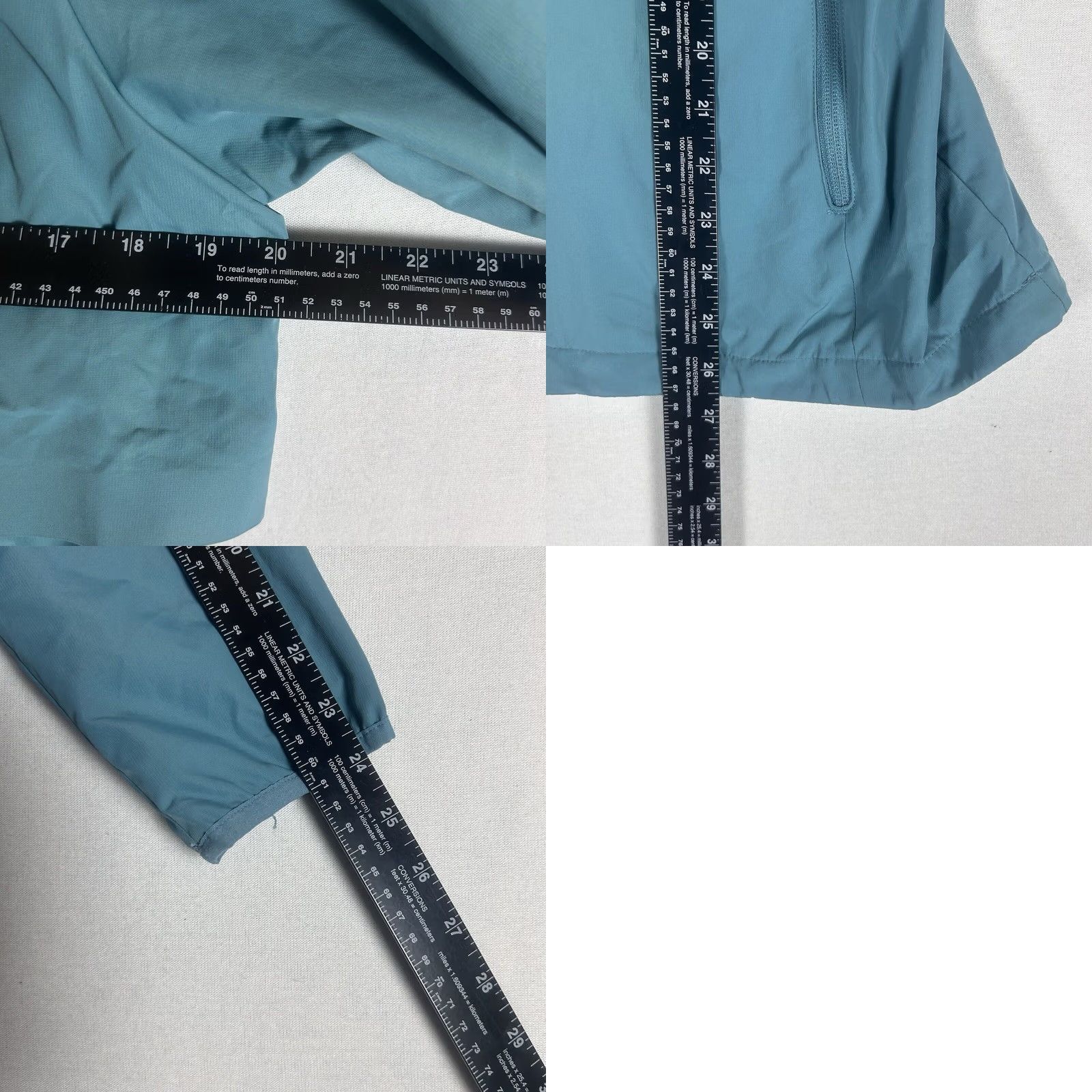Champion Champion Womens Hooded Lightweight Windbreaker Rain Jacket S Teal Blue Size S / US 4 / IT 40 - 8 Thumbnail