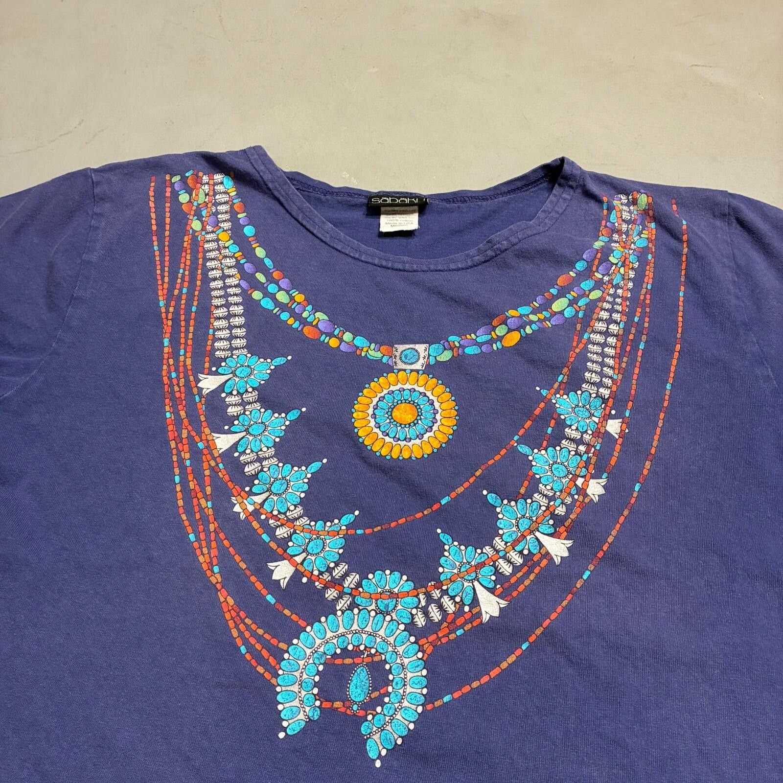 Other vintage 90s southwestern necklace graphic tee Size M / US 6-8 / IT 42-44 - 2 Thumbnail