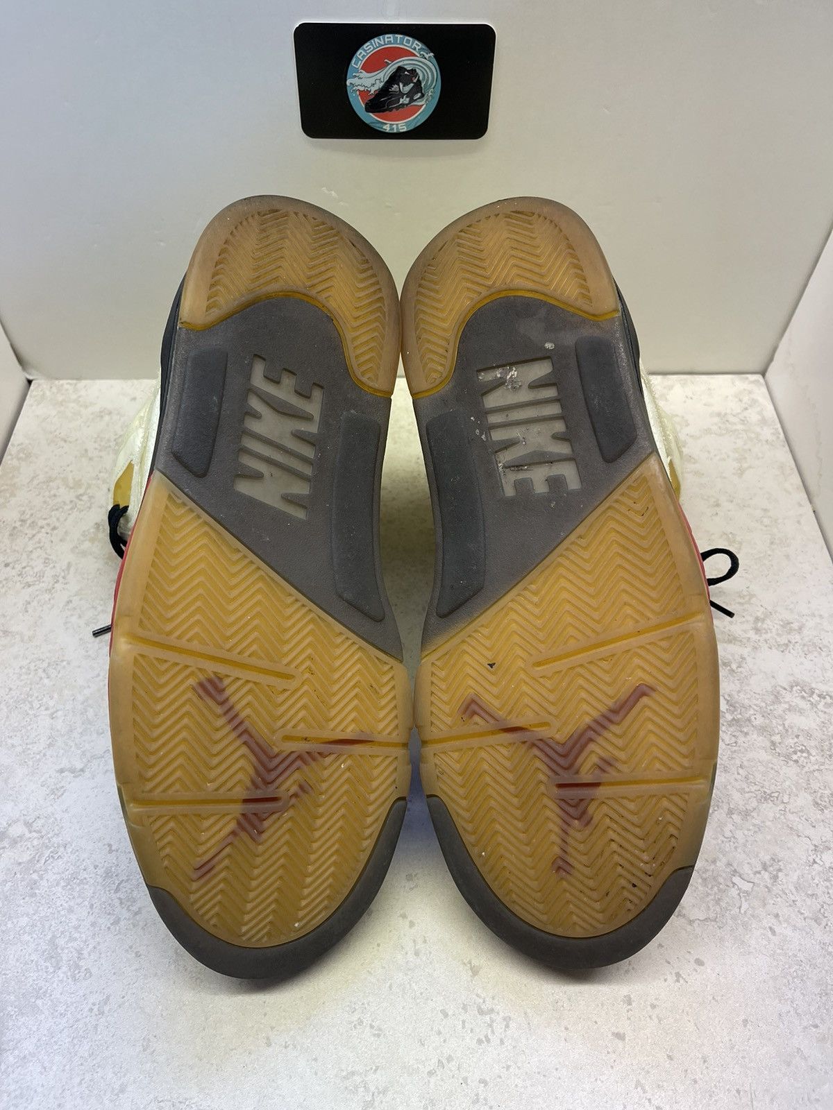 Jordan Brand × Off-White Size 9 - Air Jordan 5 SP x Off-White Mid Sail w/ Box Size US 9 / EU 42 - 9 Thumbnail