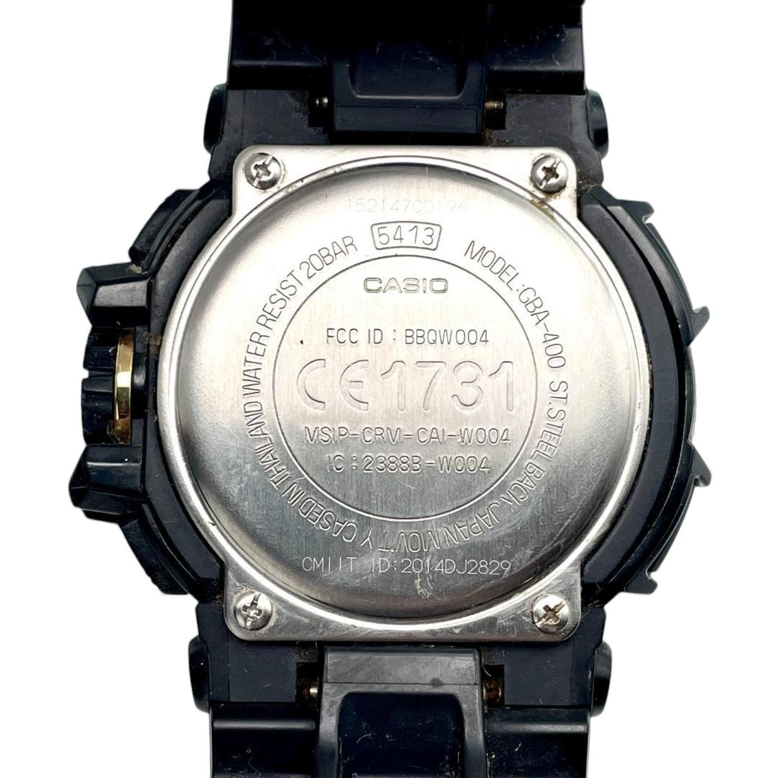 Casio Casio - G-Shock Digital Black and Gold Watch Size ONE SIZE - 3 Thumbnail