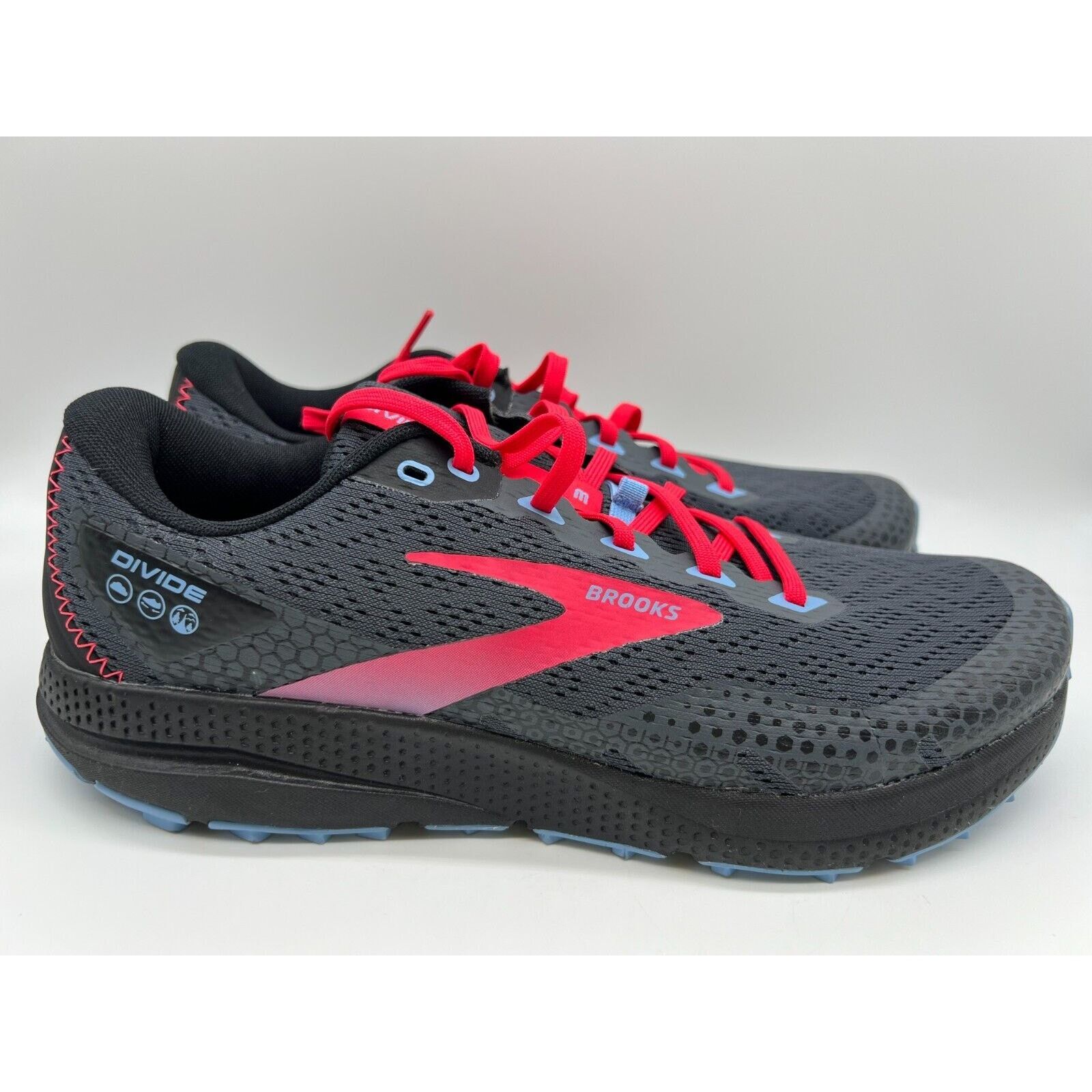Brooks Divide 3 WomenS Pink Black Hiking Running Size 12B Shoes, Women's