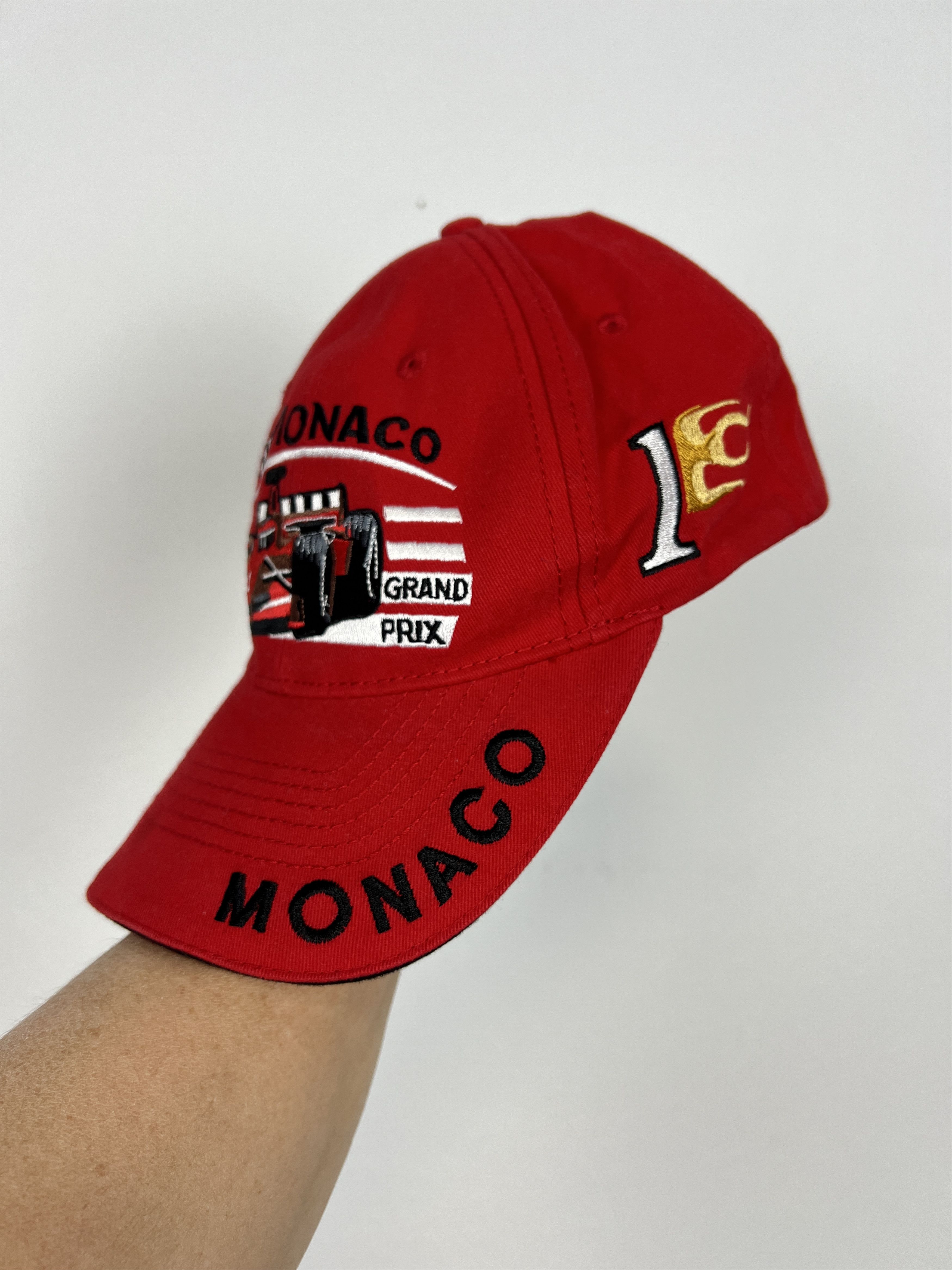Club Monaco Vintage Monaco Grand Prix Formula 1 Cap Ferrari Marlboro Size ONE SIZE - 2 Thumbnail