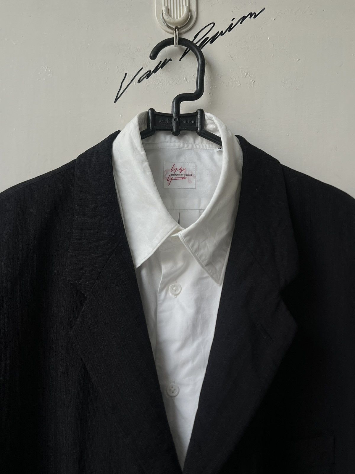 Yohji Yamamoto Costume D'Homme Shirt Suit