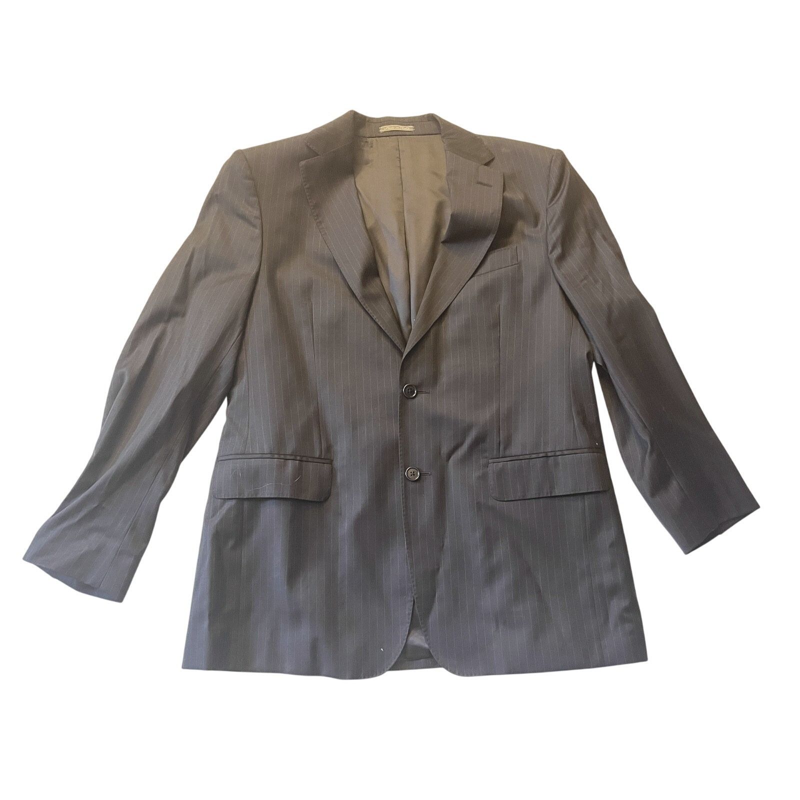 Salvatore Ferragamo Salvatore Ferragamo Wool Black Blazer/Jacket Men’s Size L Size 54R - 1 Thumbnail