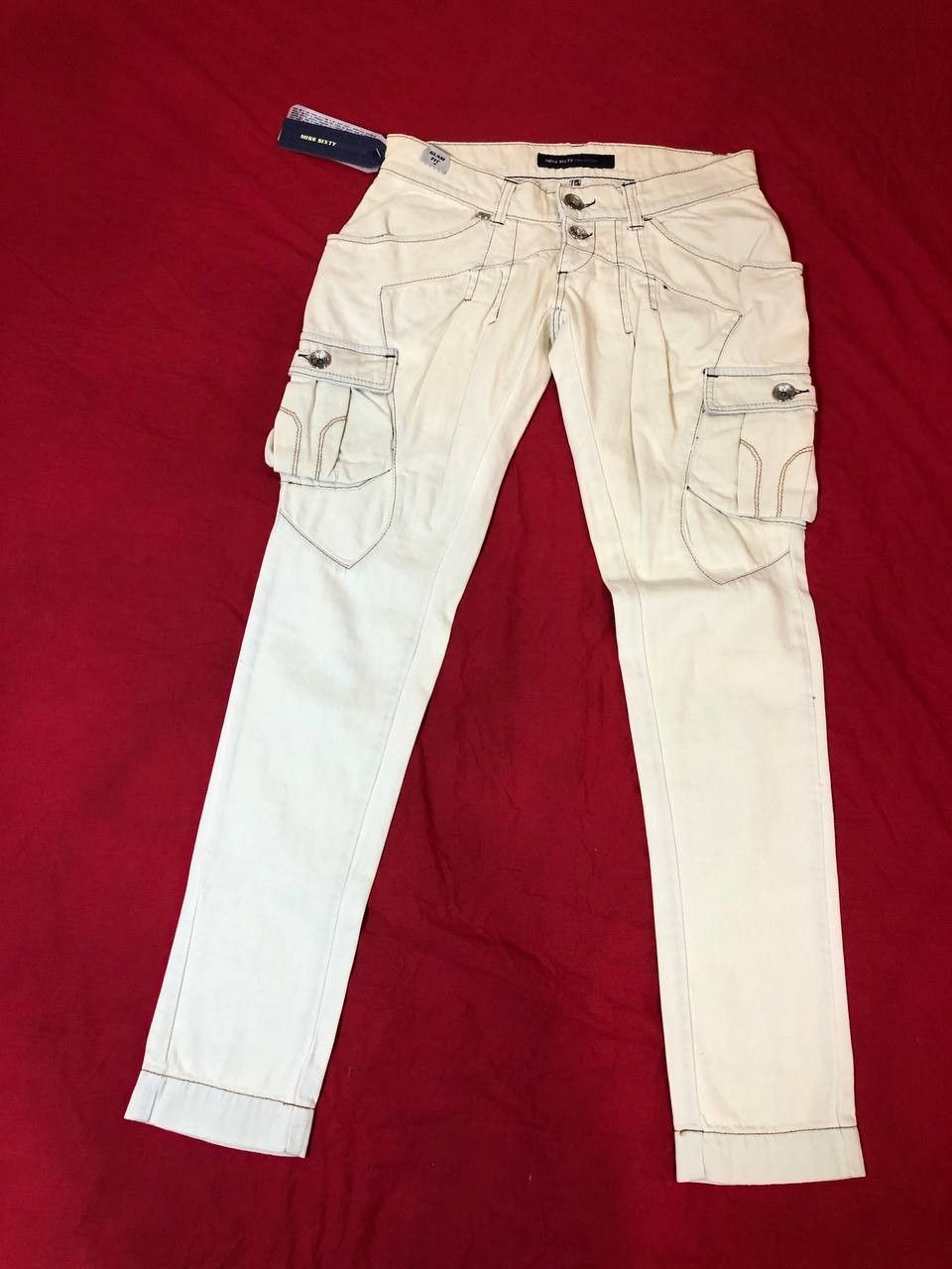 Miss Sixty Vintage Miss Sixty Y2K Grunge Punk Low Rise Denim jeans Size 28" / US 6 / IT 42 - 1 Thumbnail