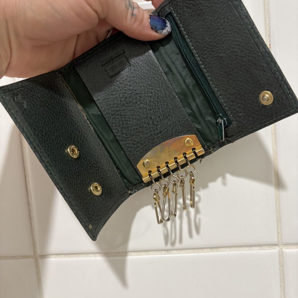 Kenzo Vintage Kenzo Key Wallet Leather Size ONE SIZE - 14 Thumbnail