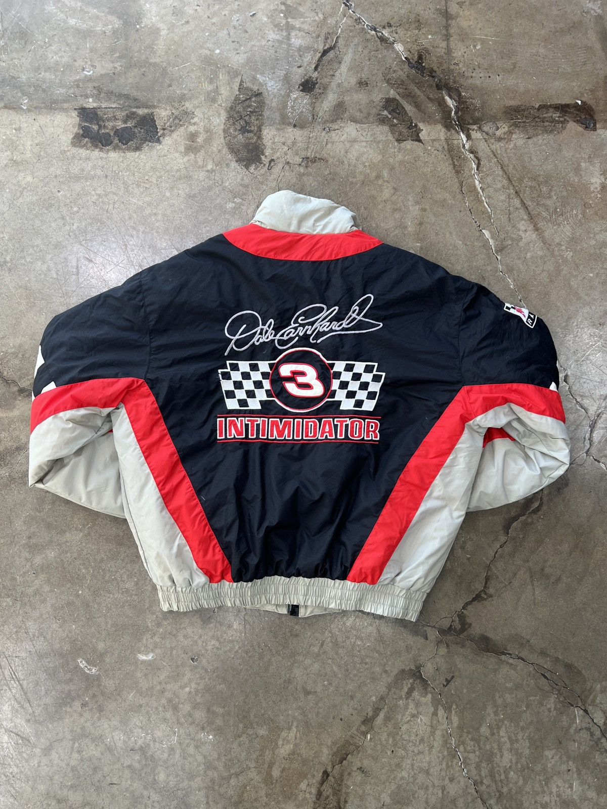 NASCAR × Vintage Vintage NASCAR Dale Earnhardt Intimidator Jacket Medium Size US M / EU 48-50 / 2 - 2 Thumbnail